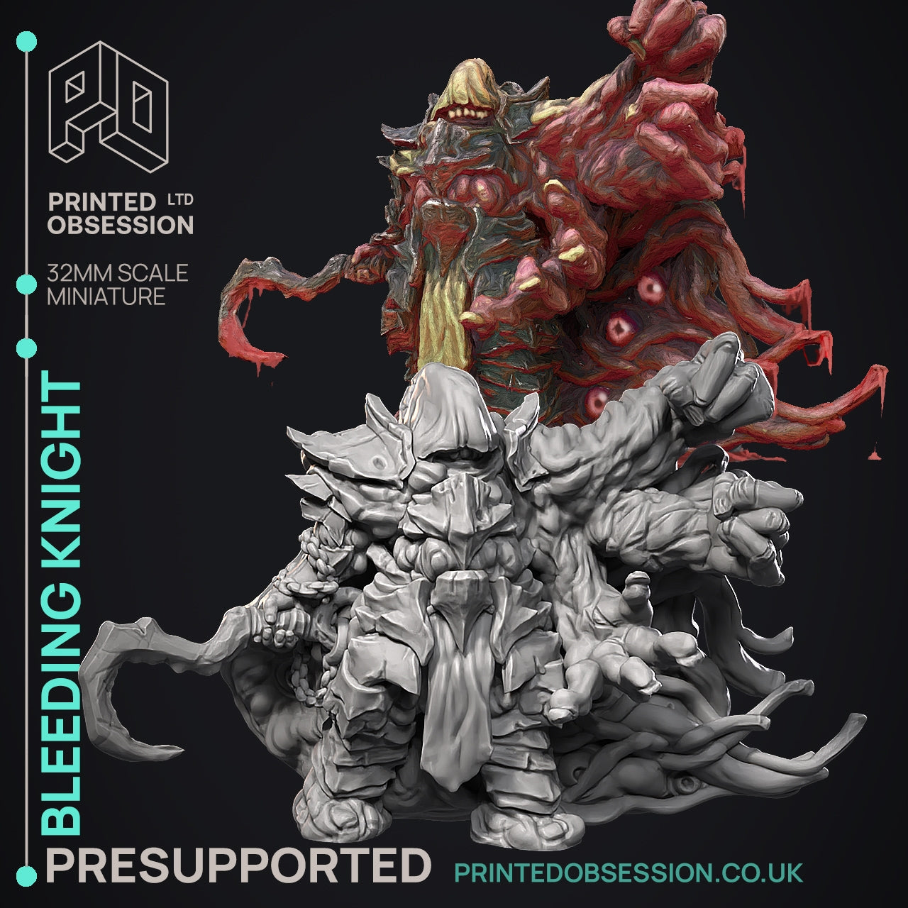3D printed bleeding knight