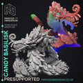 3D printed candy basilisk