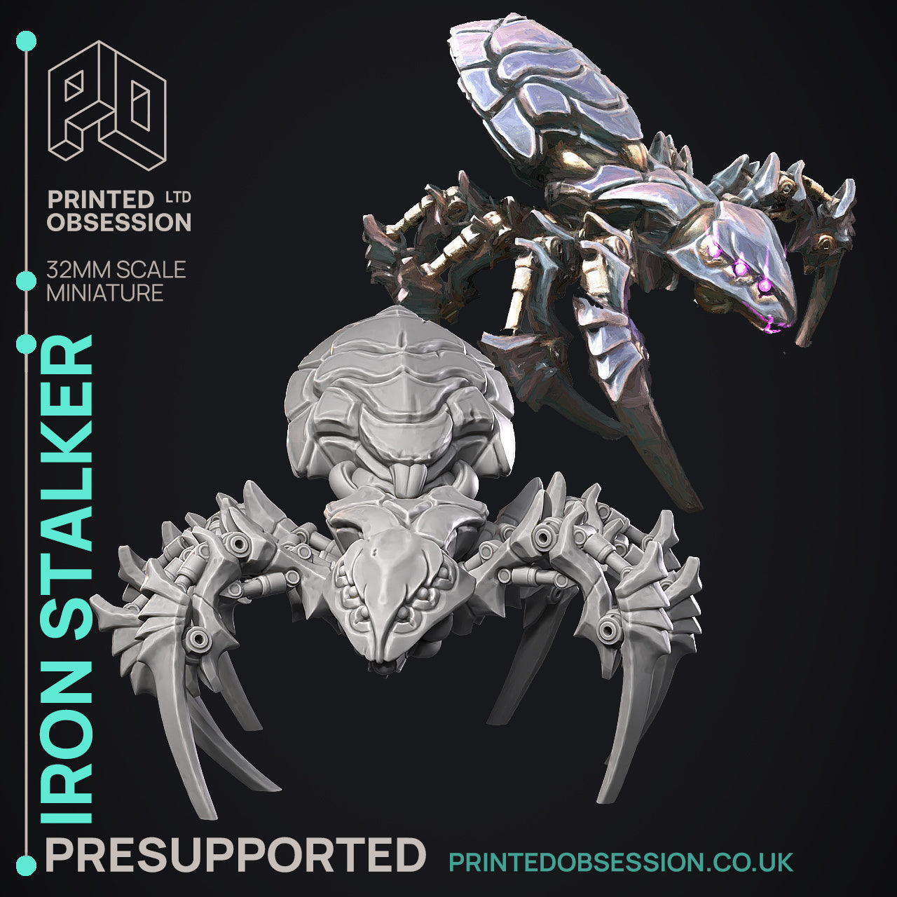 3D printed Iron stalker