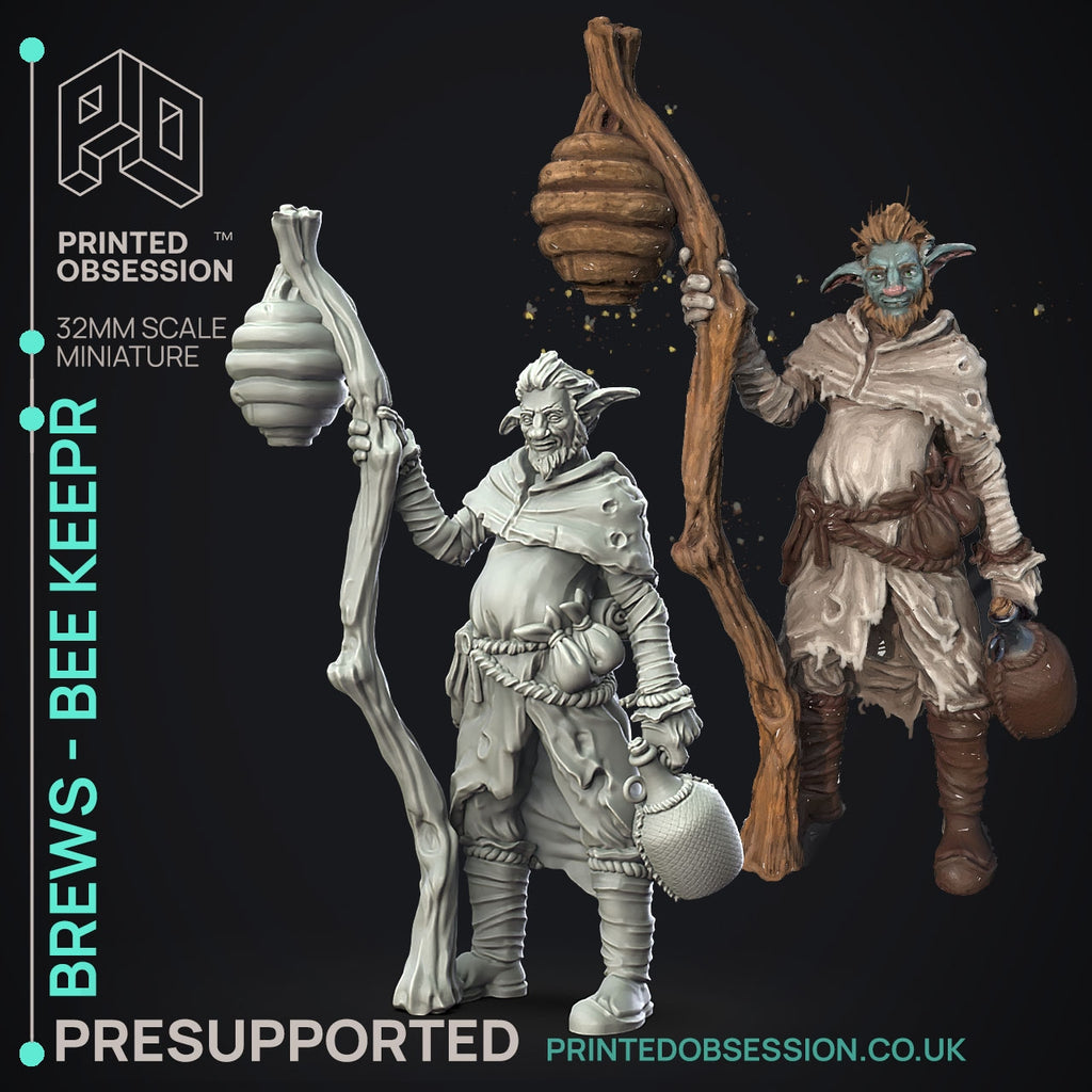 3d printed bee keeper mini