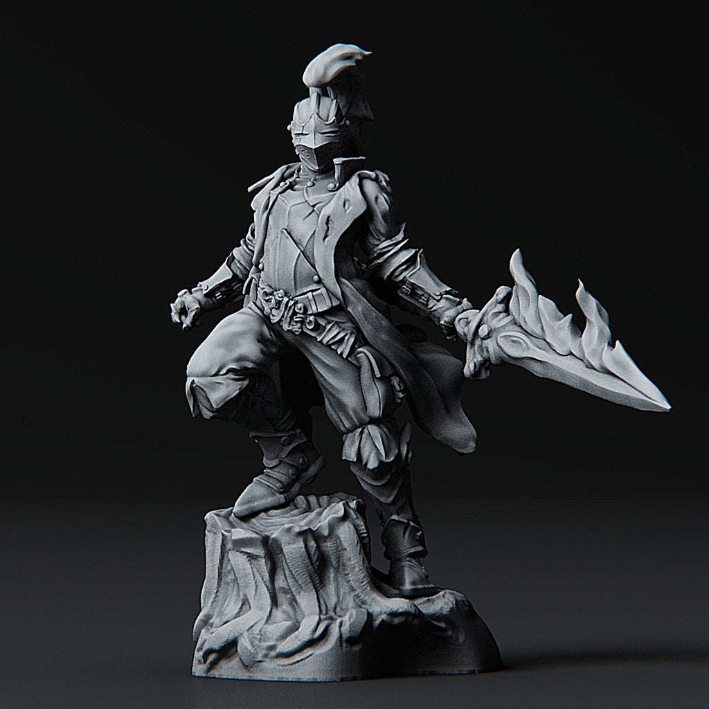 3D printed Dark Knight mini