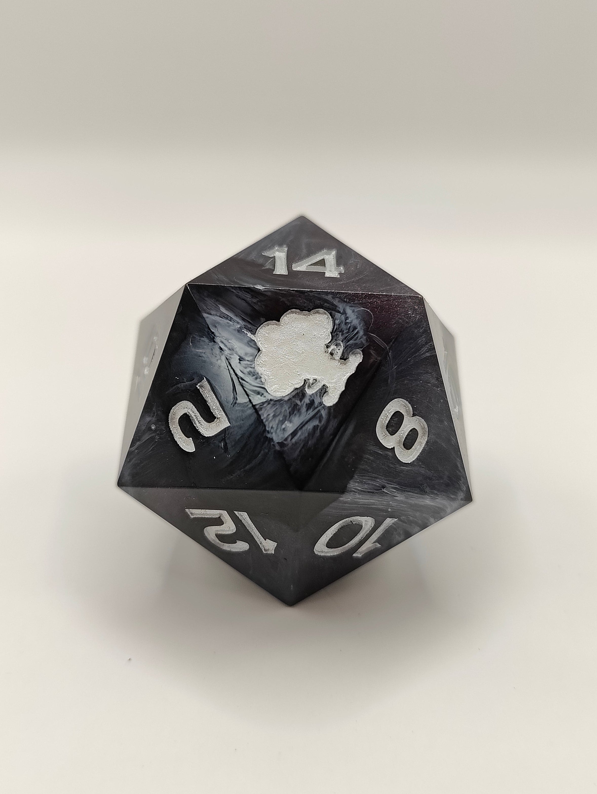 Handmade 40mm D20: Galactic Cows