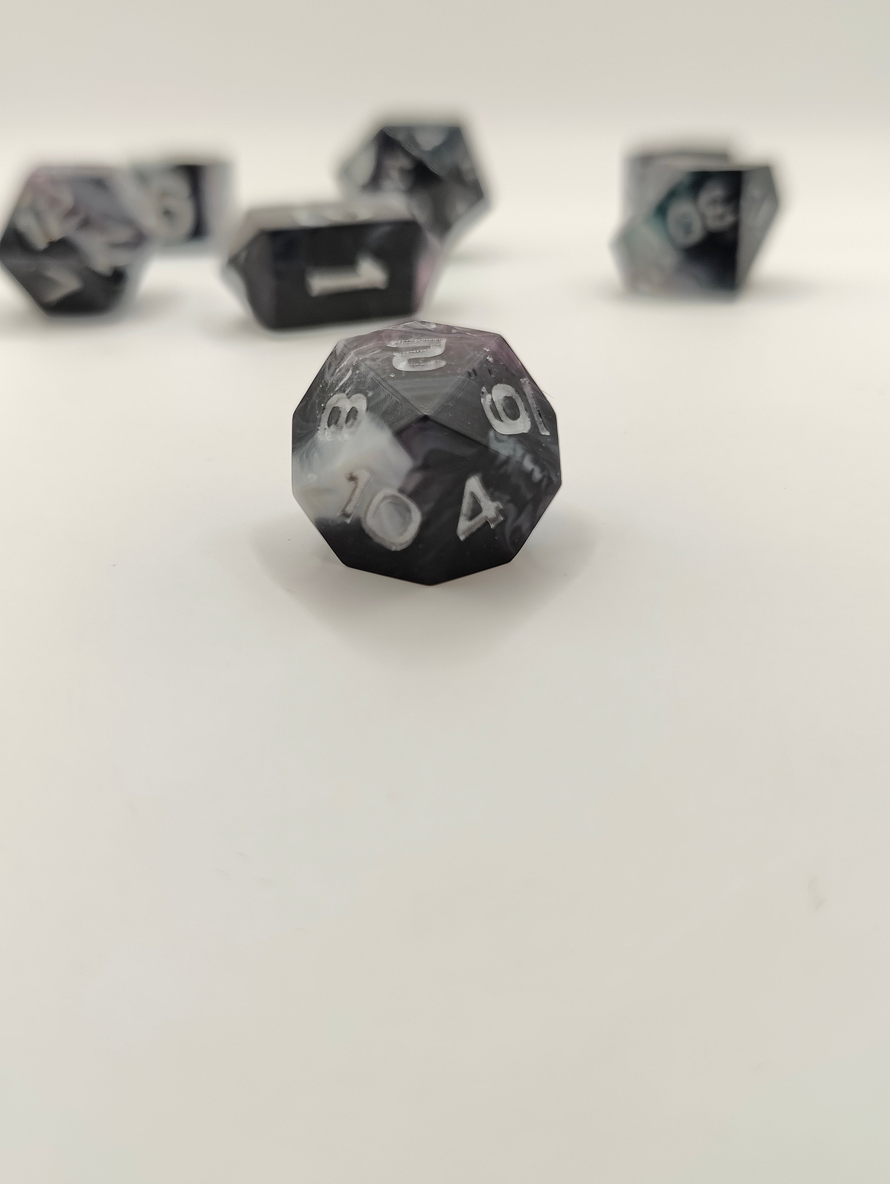 Mini dice set: Galactic cows