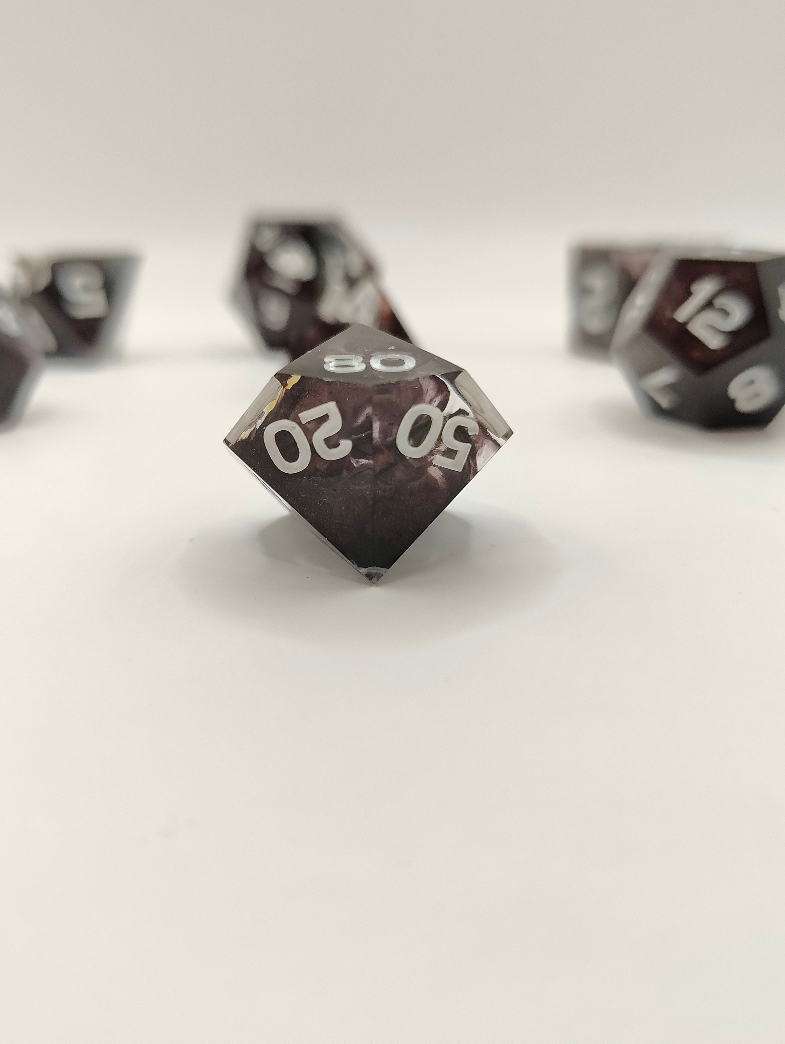 Handmade dice set: Astral sea