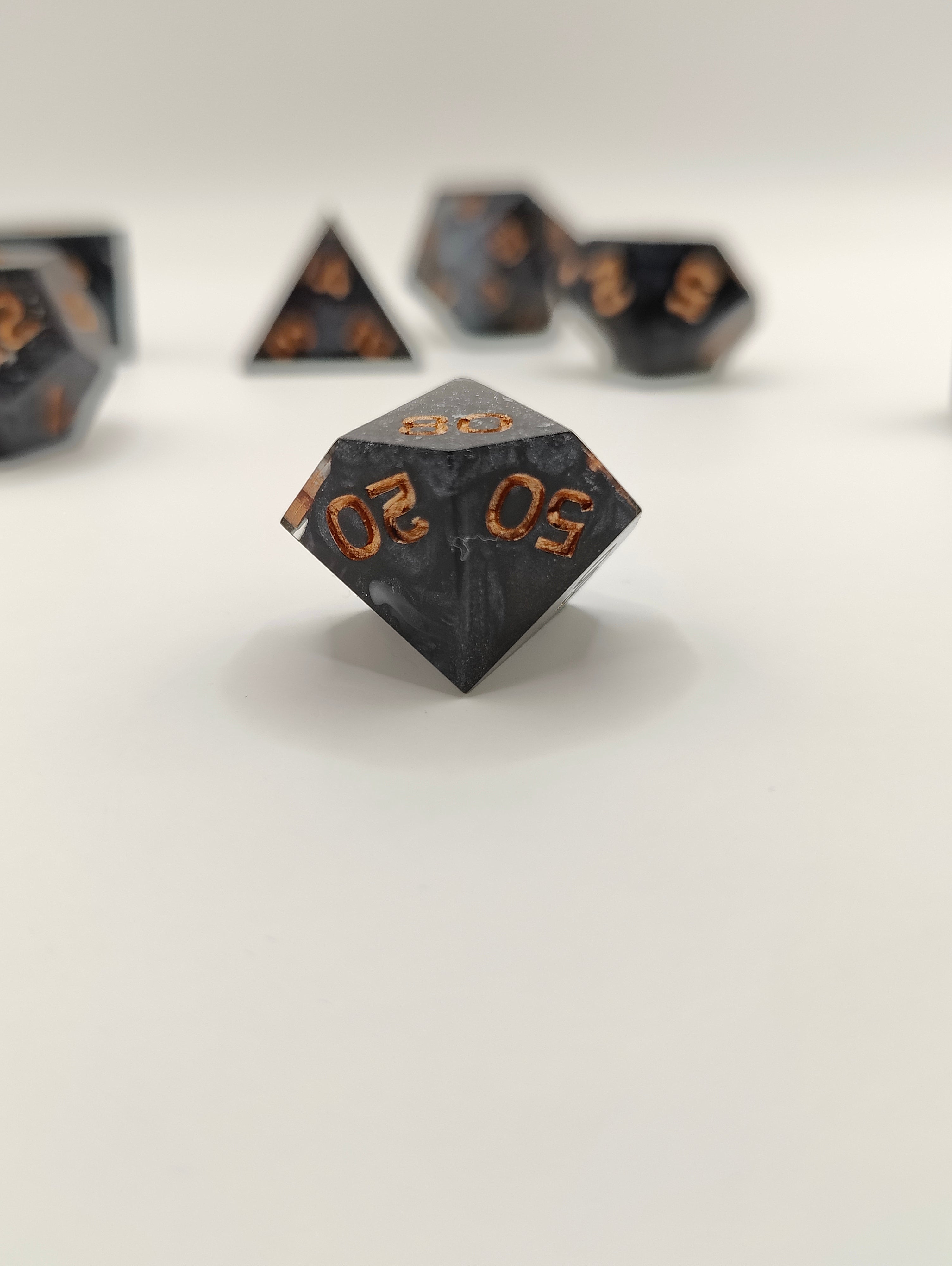 Handmade dice set: The expedition