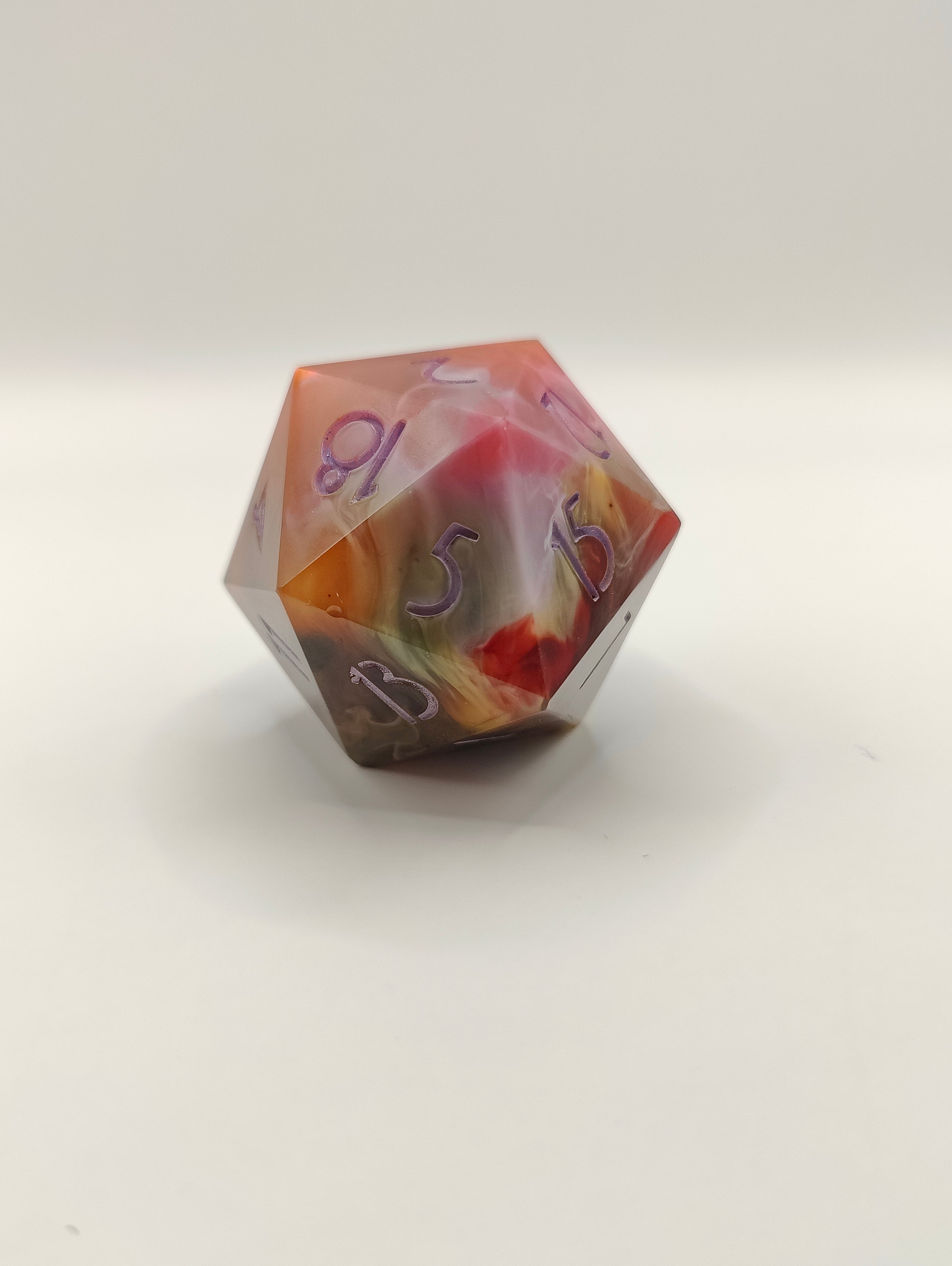 Handmade 30 mm D20: Wishing bloom