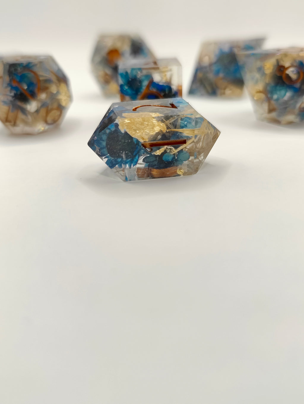 Handmade dice set: The harvest