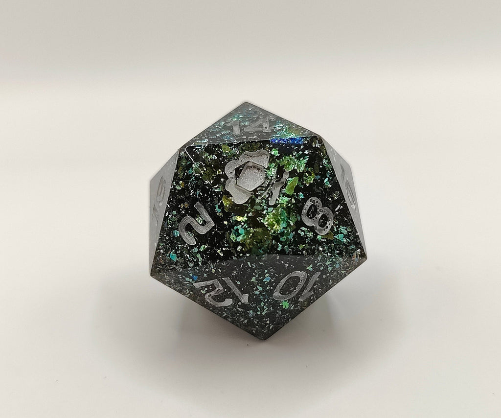 Handmade single D20: Enchanted forest