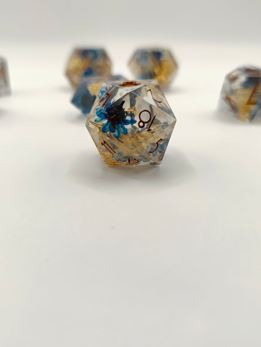 Handmade dice set: The harvest