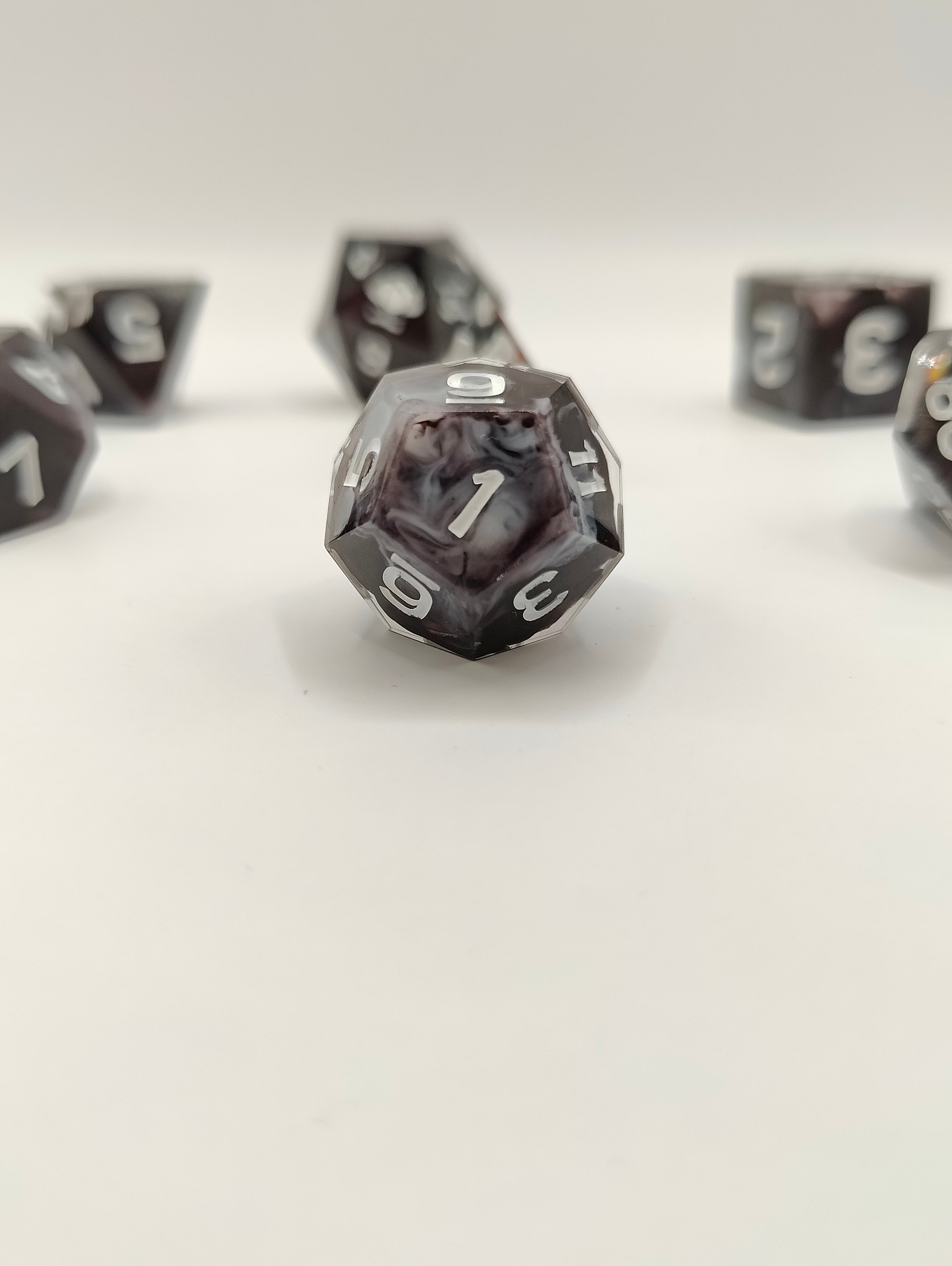 Handmade dice set: Astral sea