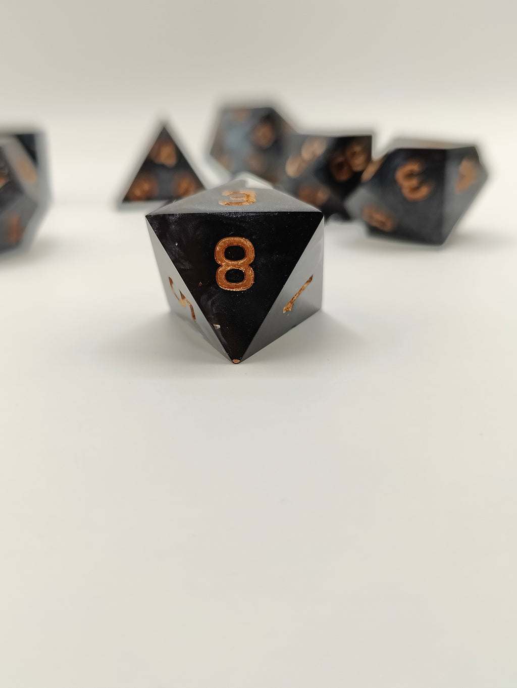Handmade dice set: The expedition
