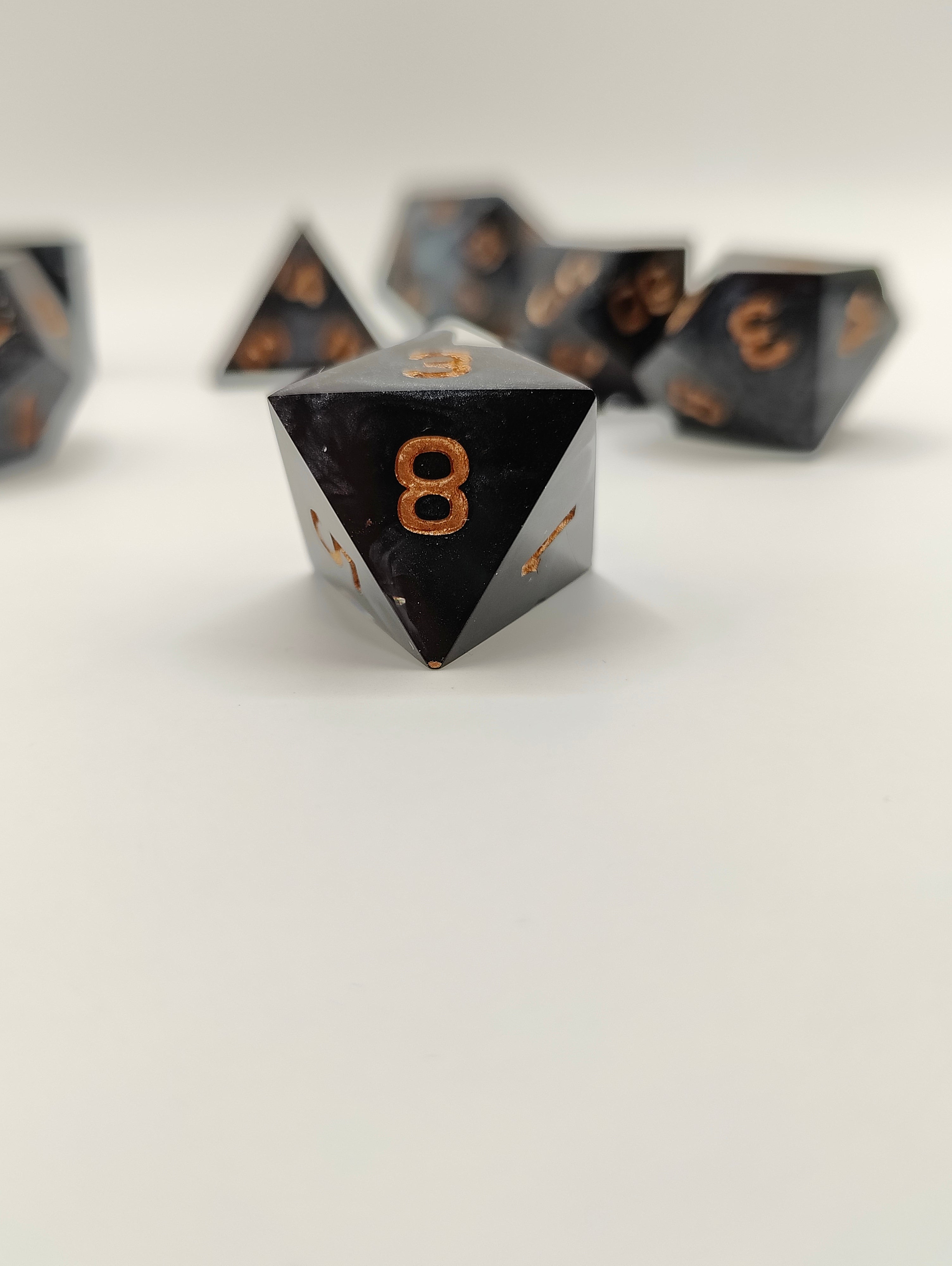 Handmade dice set: The expedition