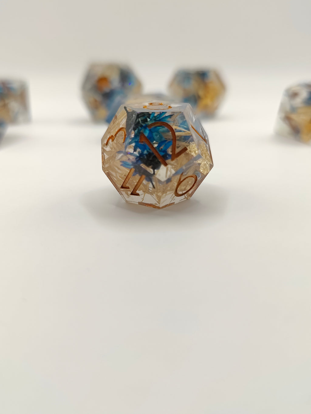 Handmade dice set: The harvest