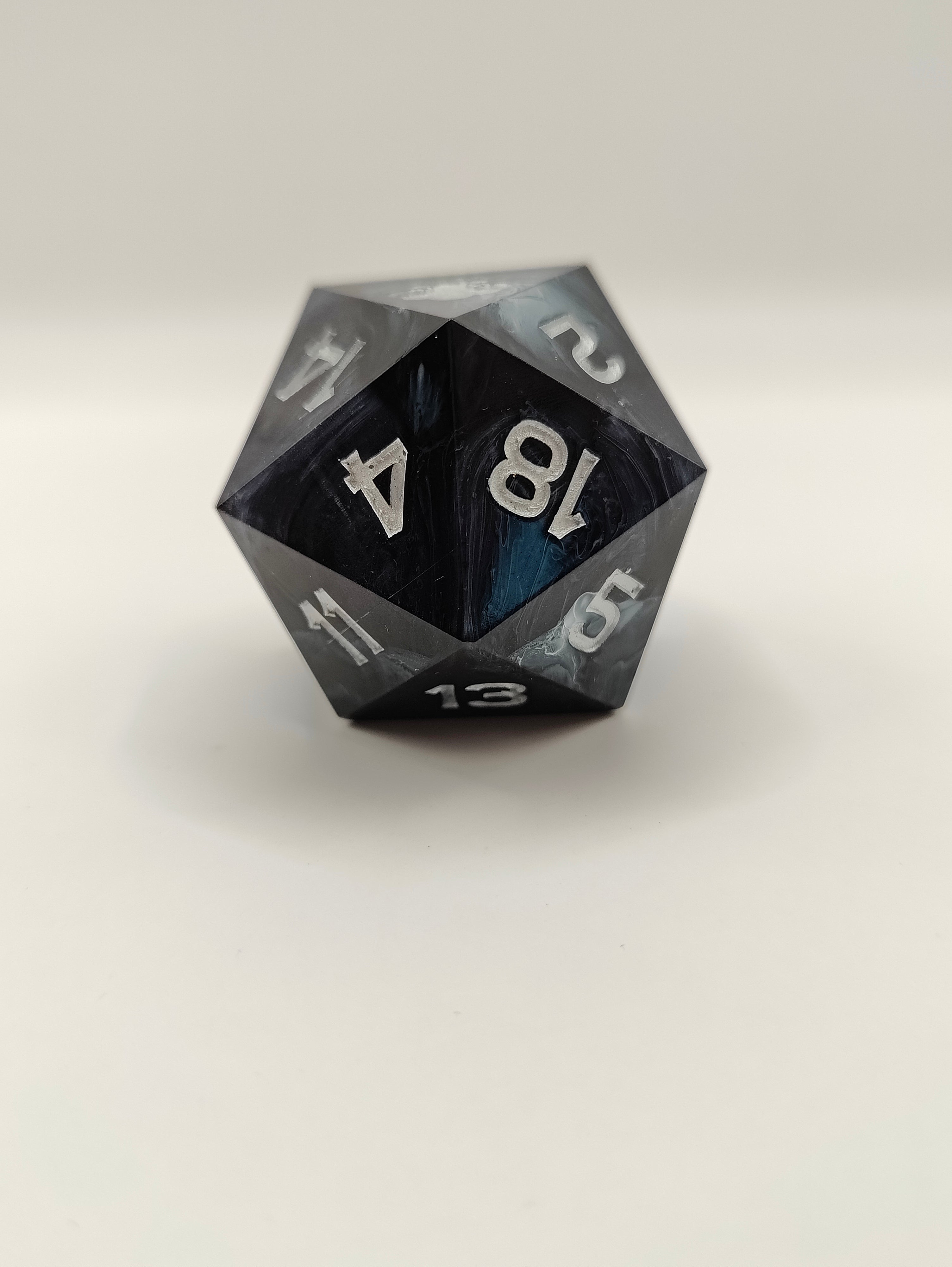 Handmade 40mm D20: Galactic Cows