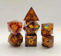 Handmade dice set: The copper kingdom