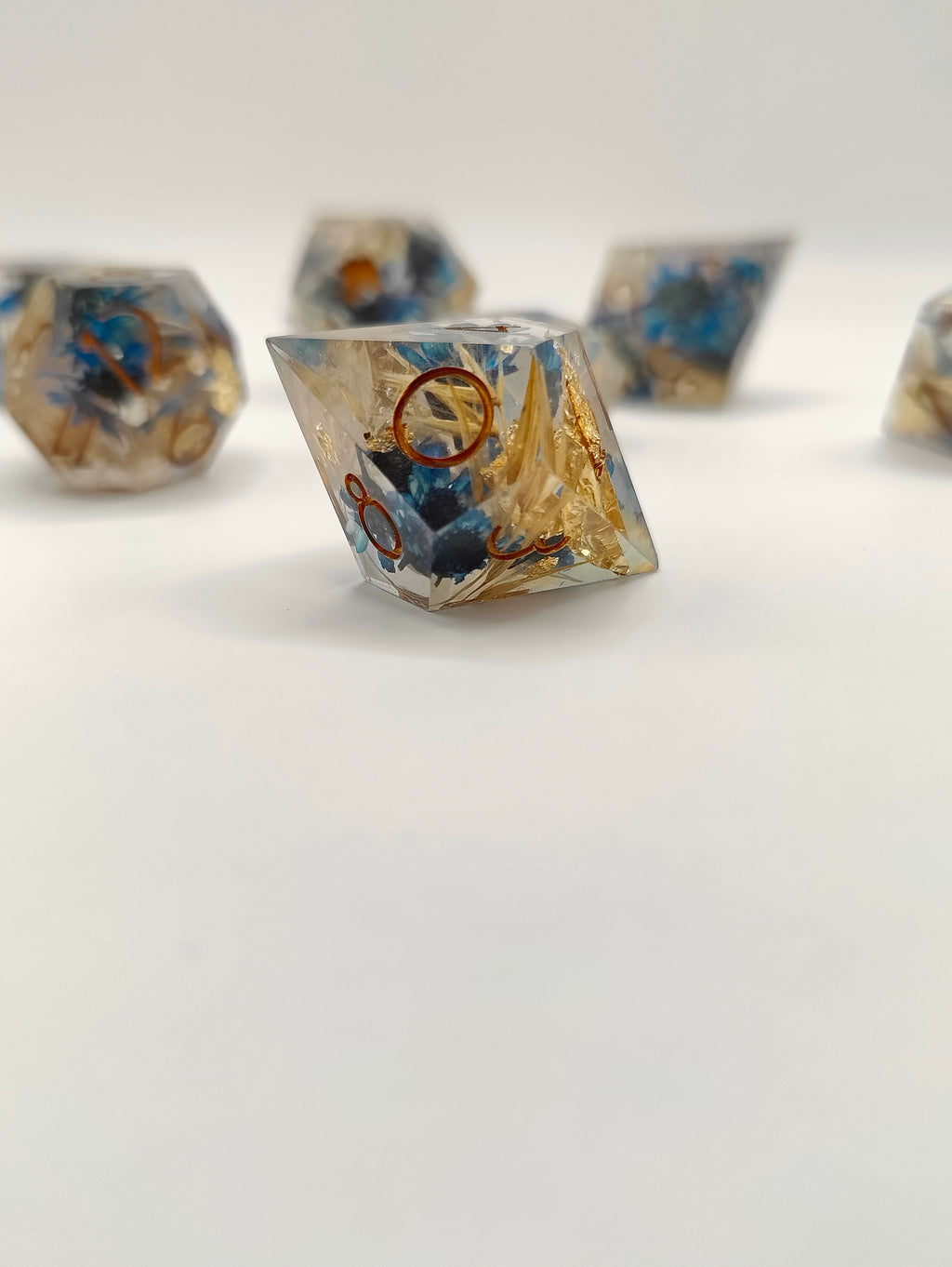 Handmade dice set: The harvest