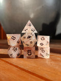 Handmade dice set: Faerie dust