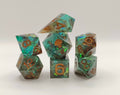 Mini dice set: Lagoon