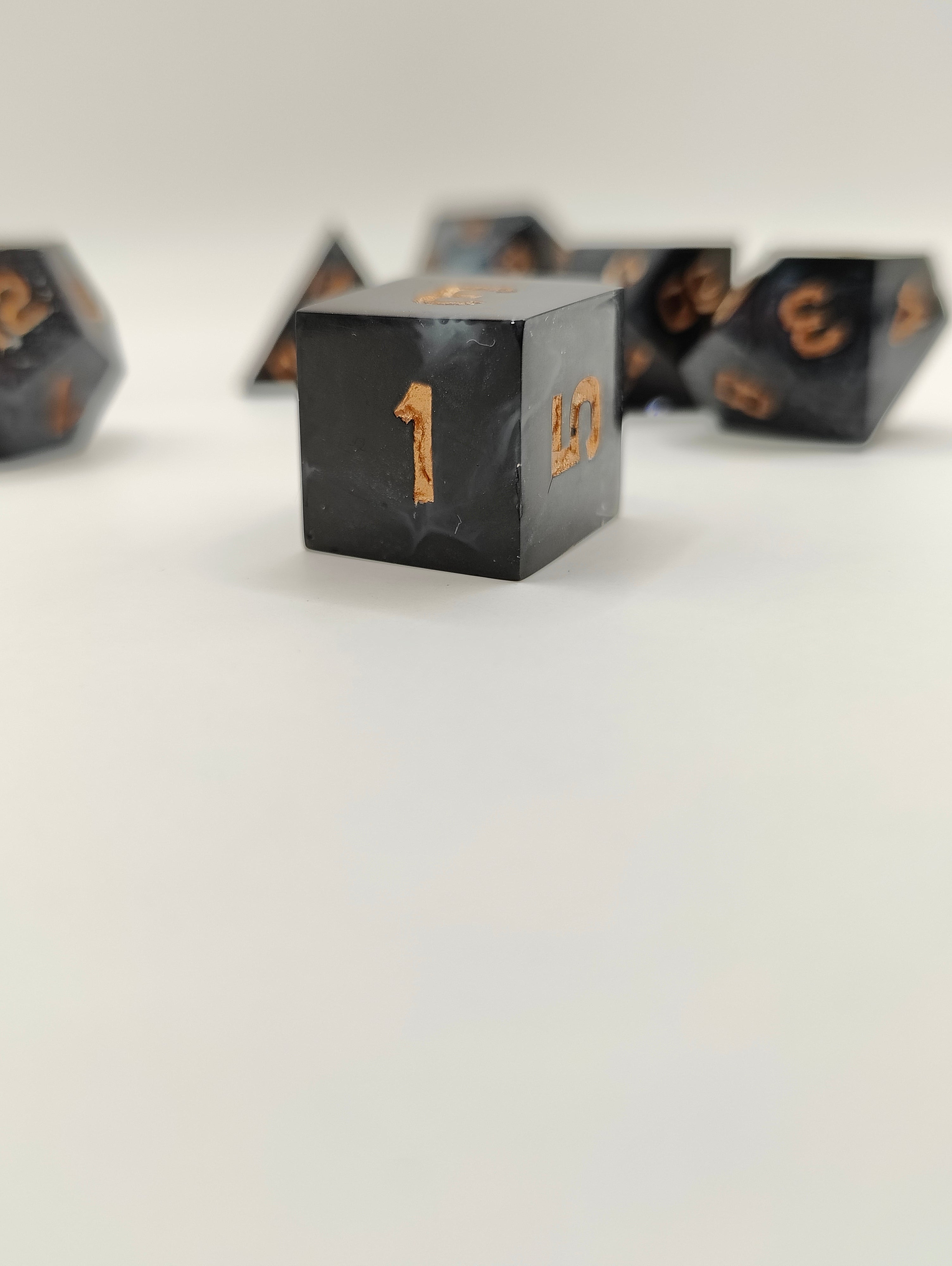 Handmade dice set: The expedition
