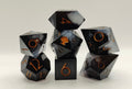 Handmade dice set: Threads of fate