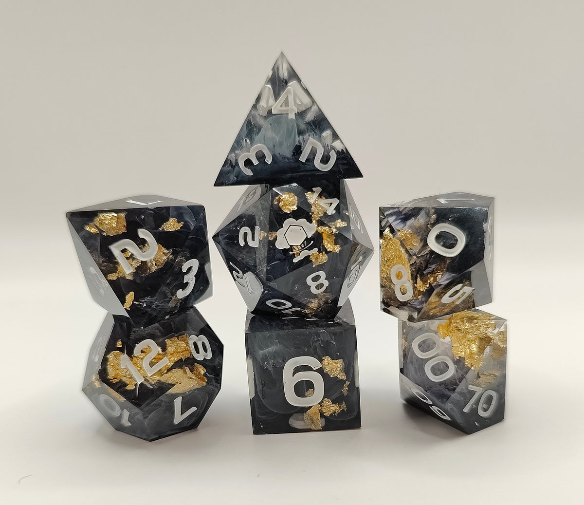 PRE ORDER- Handmade dice set: The Royal Crypt