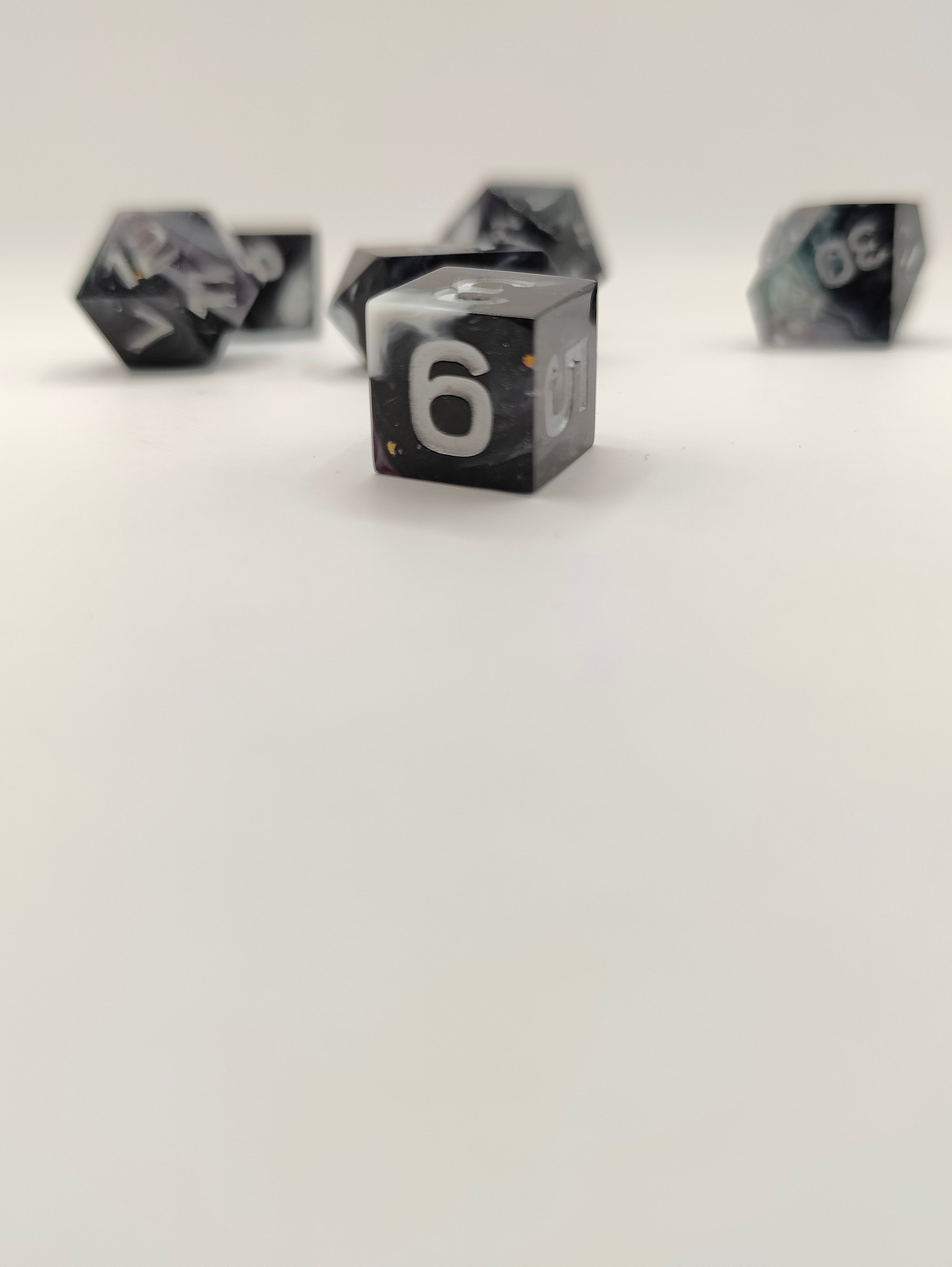 Mini dice set: Galactic cows