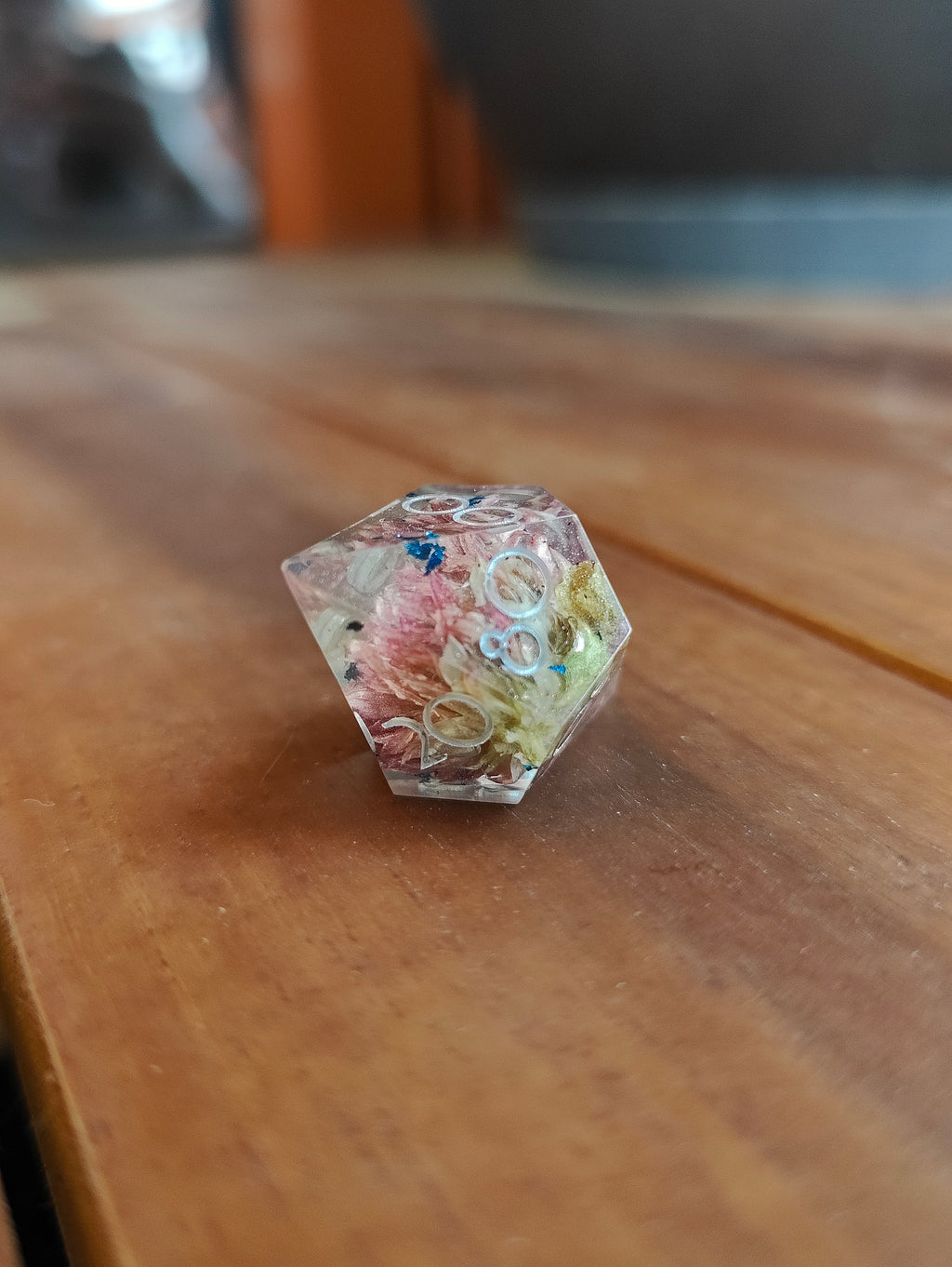 Handmade single elongated D100: In bloom