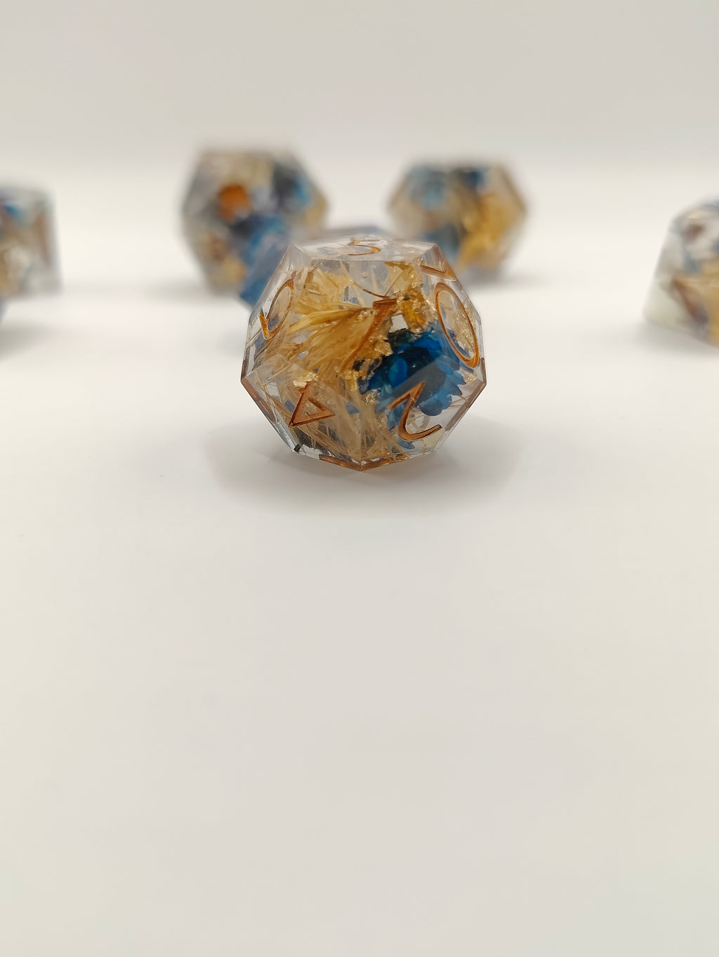 Handmade dice set: The harvest