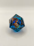 Handmade single D20: Sunken treasure