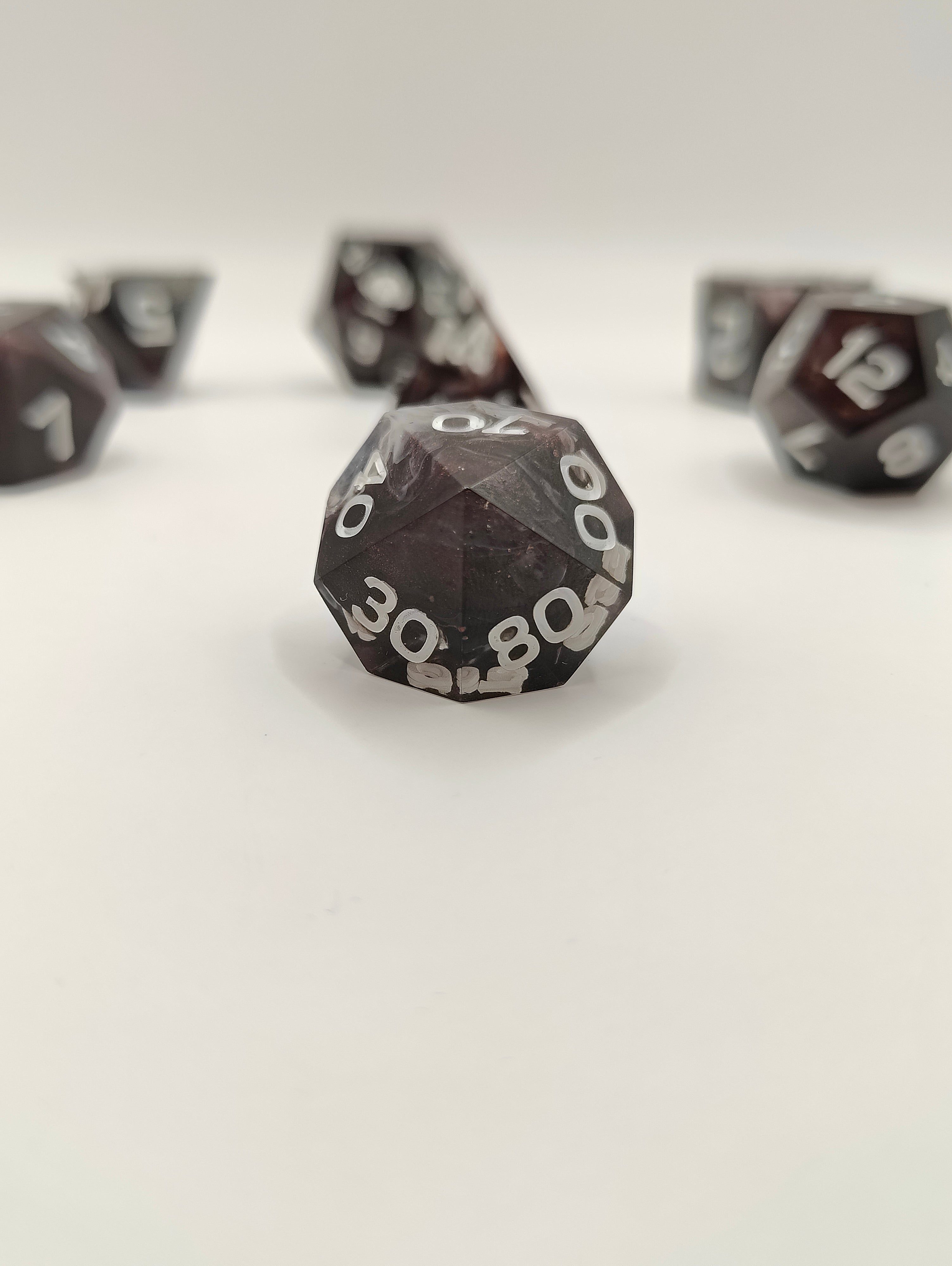 Handmade dice set: Astral sea