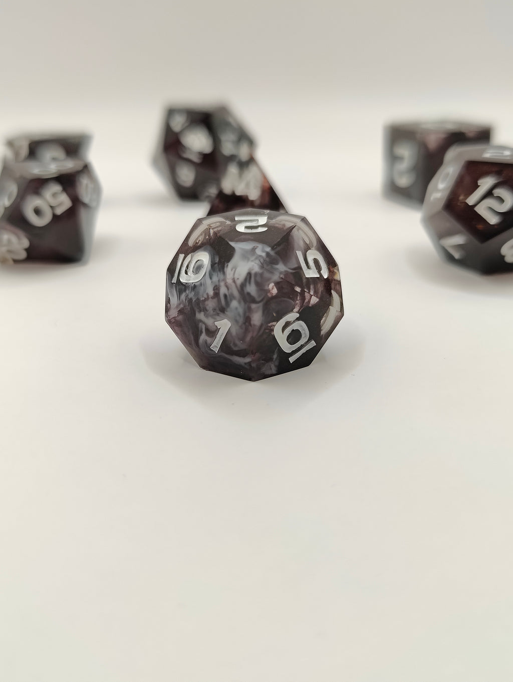 Handmade dice set: Astral sea