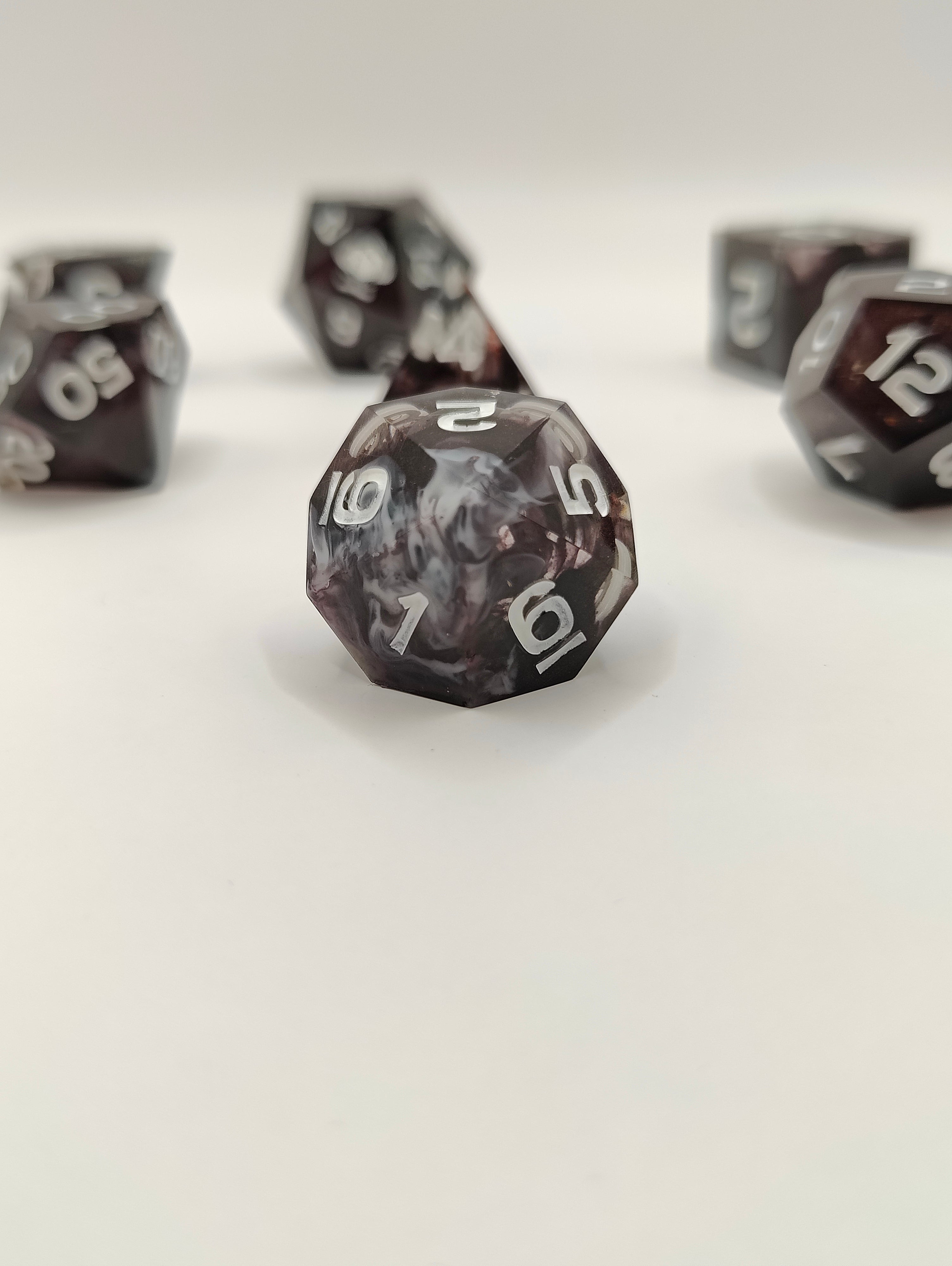 Handmade dice set: Astral sea