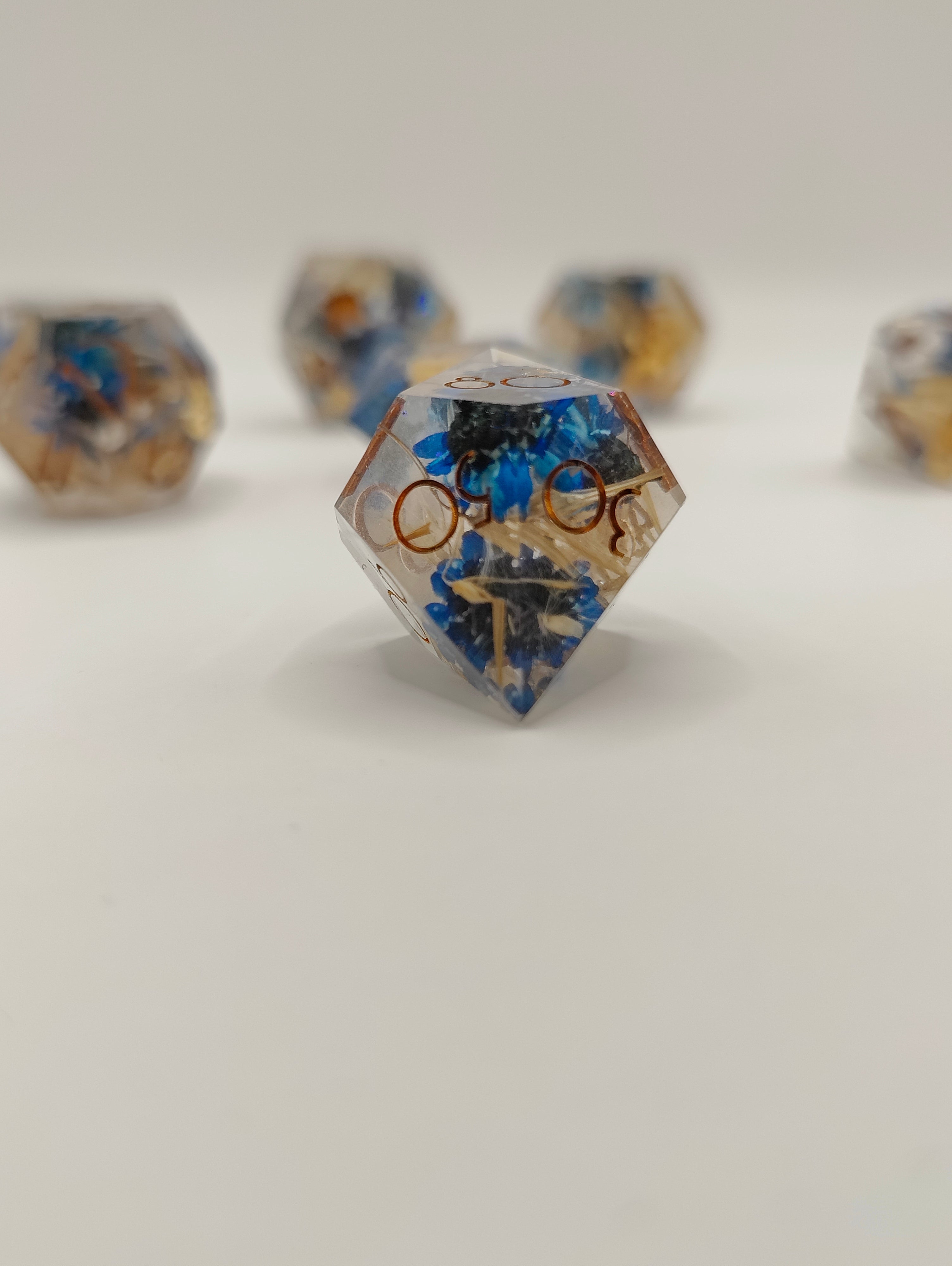 Handmade dice set: The harvest