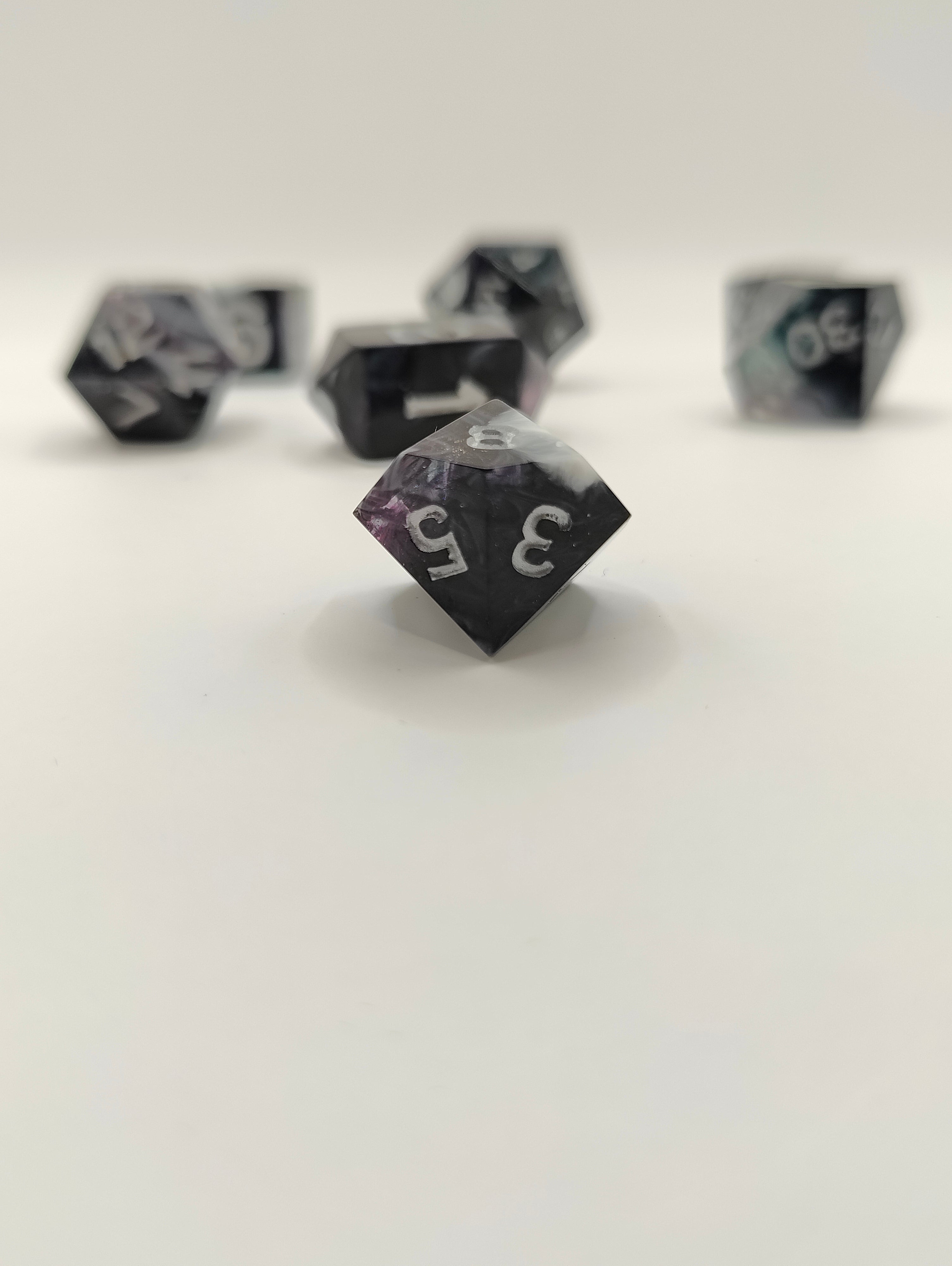 Mini dice set: Galactic cows