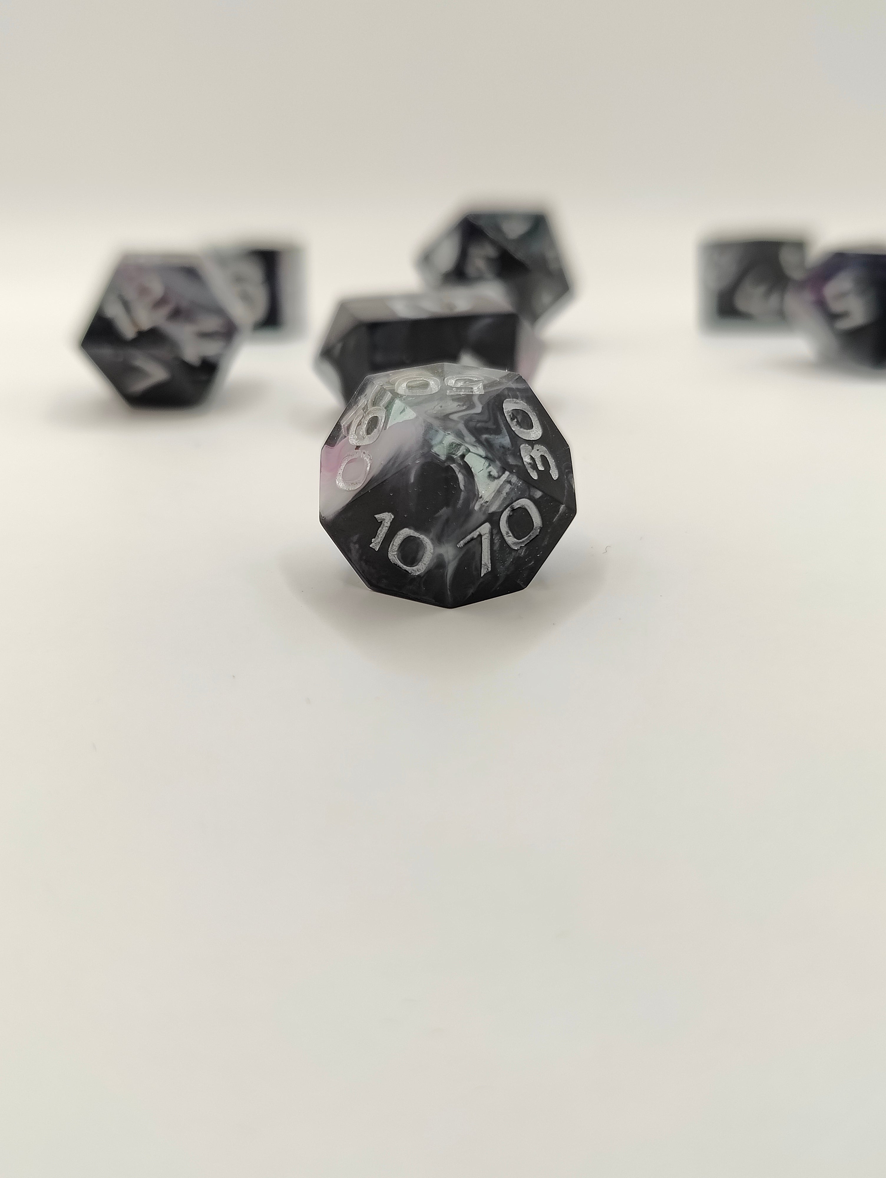 Mini dice set: Galactic cows