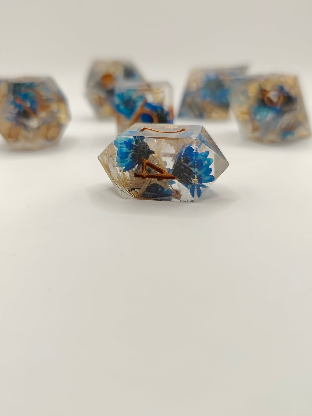 Handmade dice set: The harvest