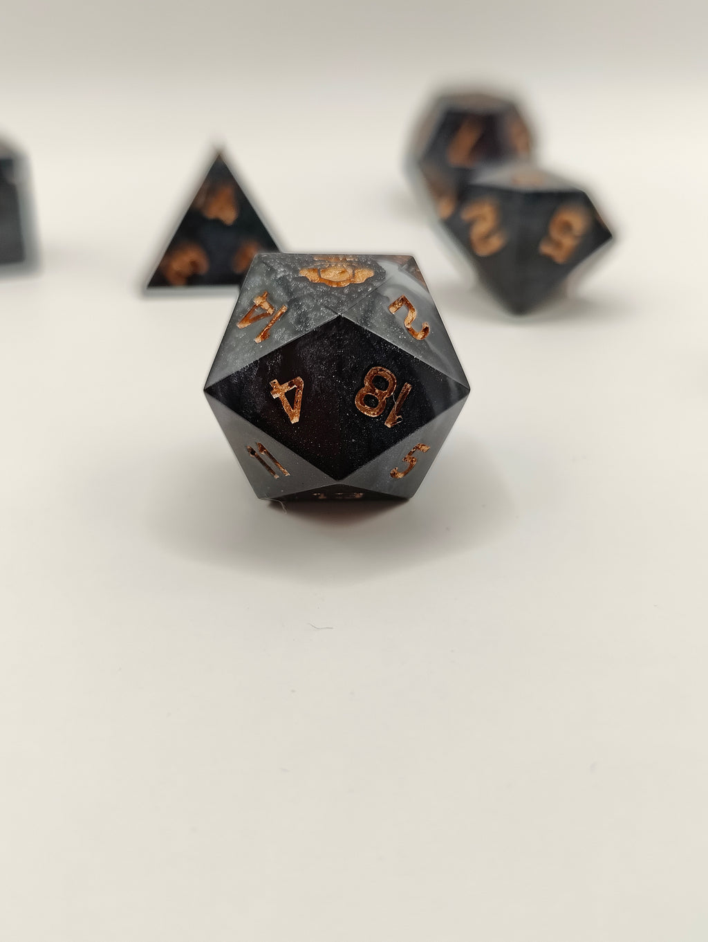 Handmade dice set: The expedition