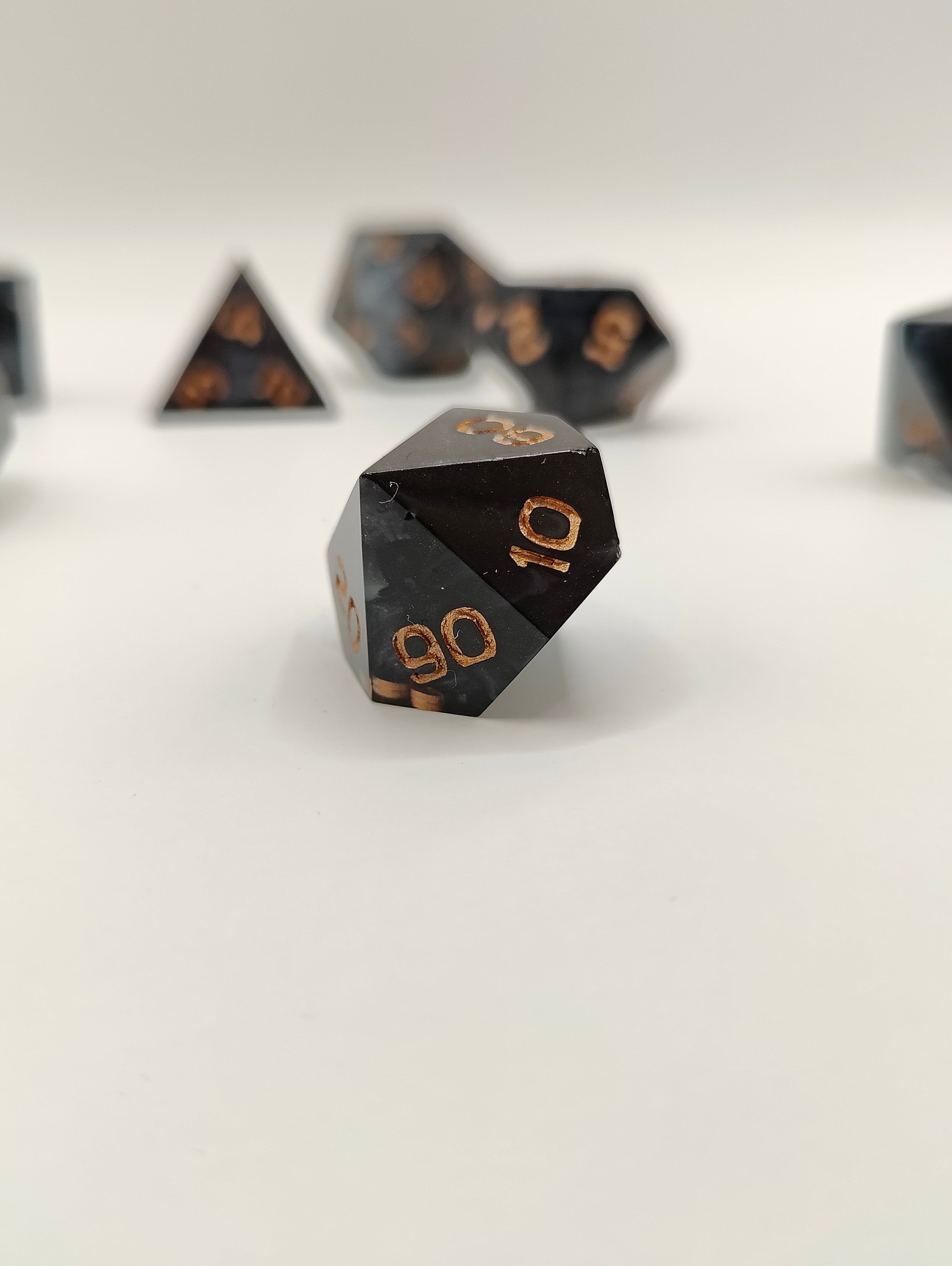 Handmade dice set: The expedition