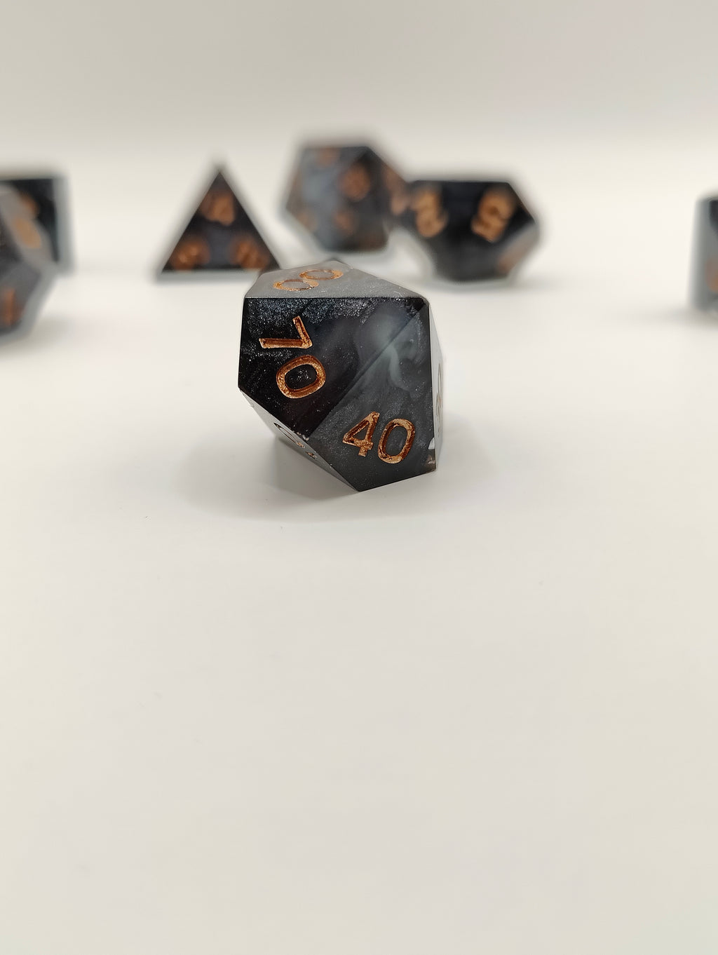 Handmade dice set: The expedition