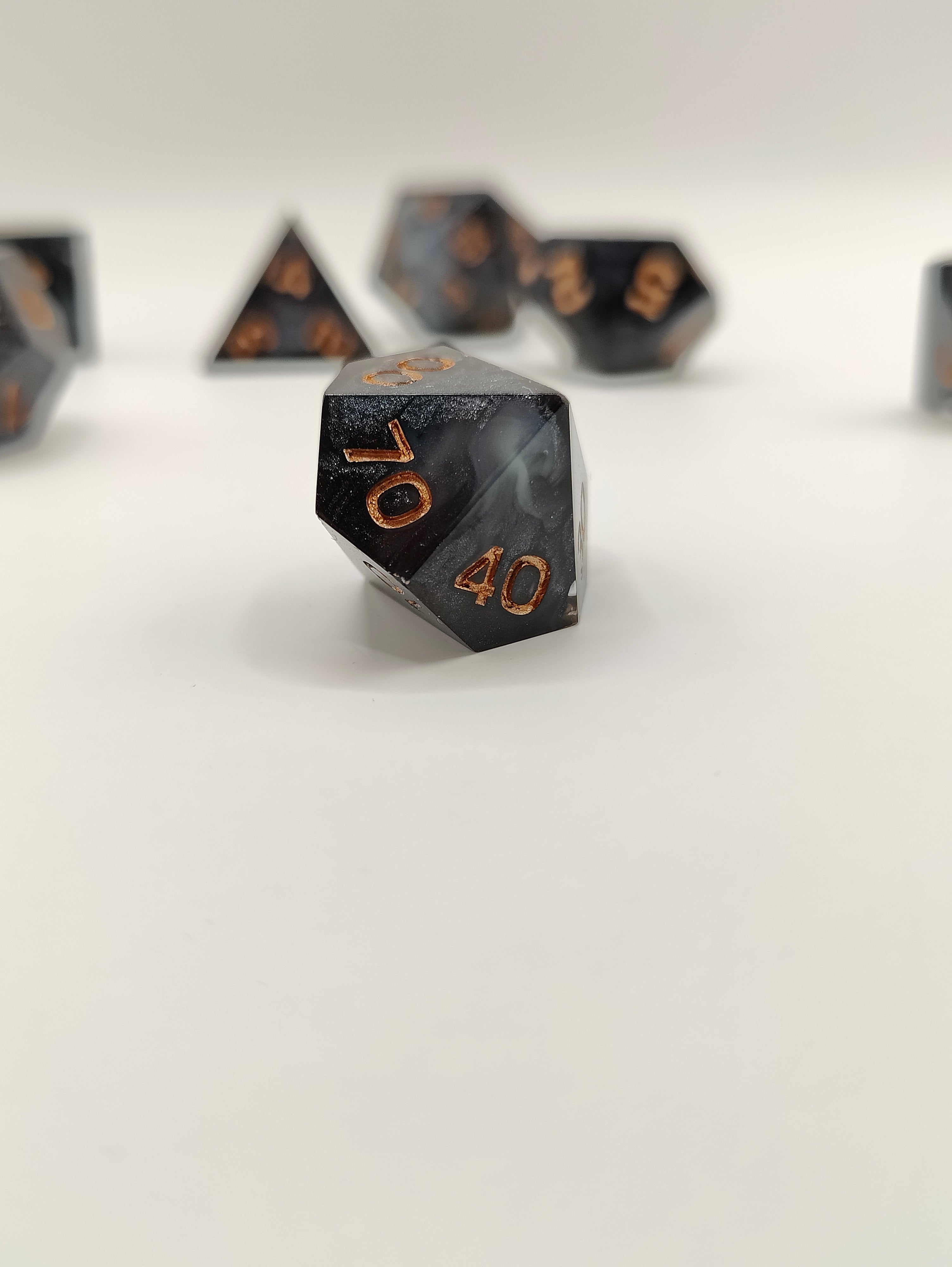 Handmade dice set: The expedition