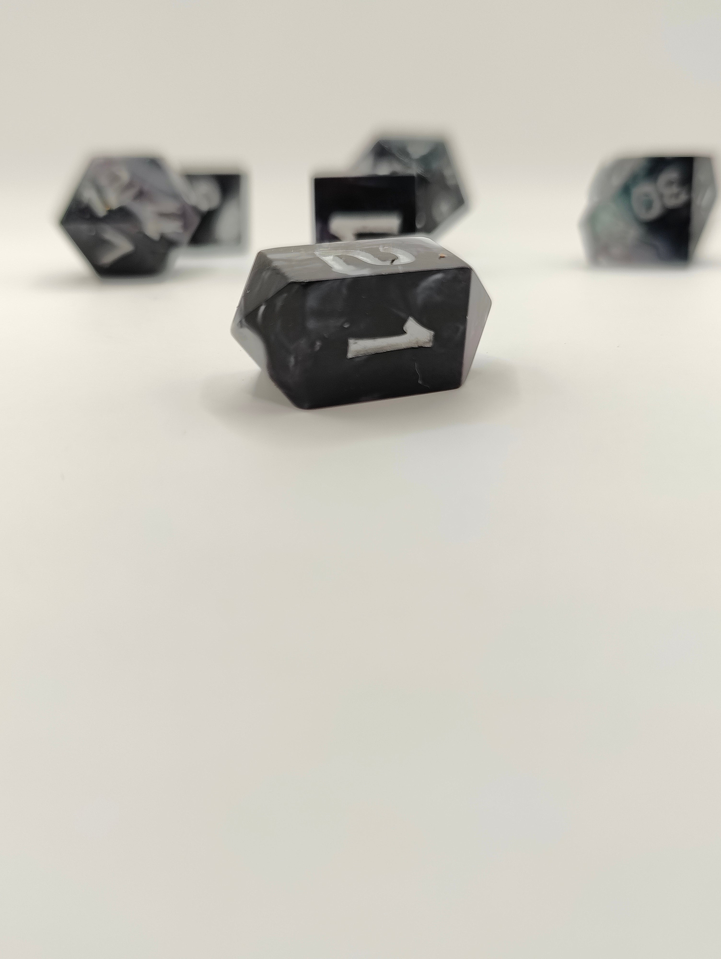 Mini dice set: Galactic cows