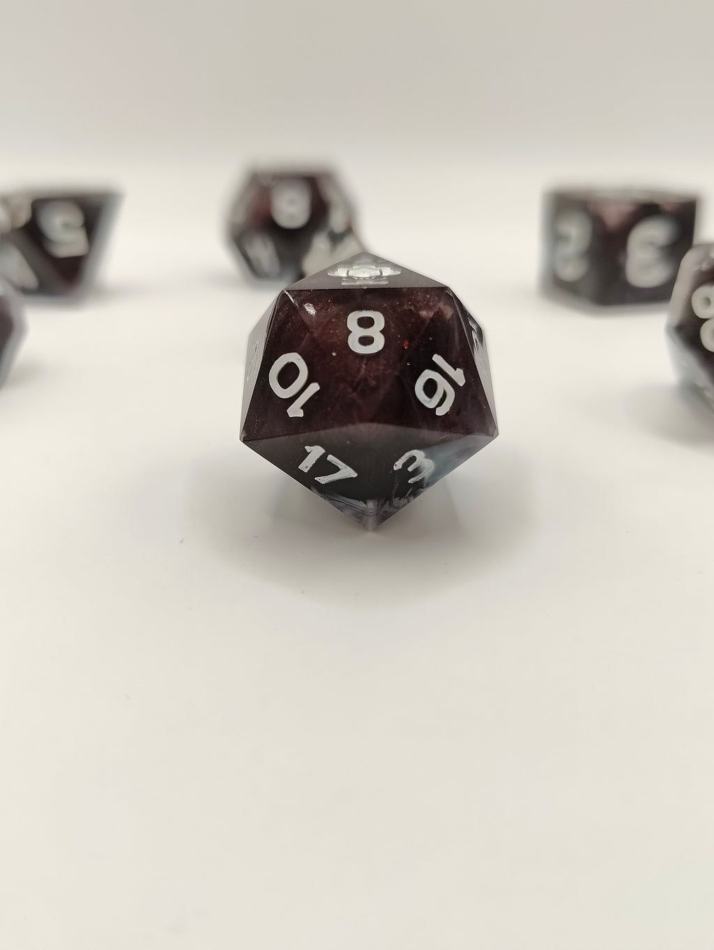 Handmade dice set: Astral sea