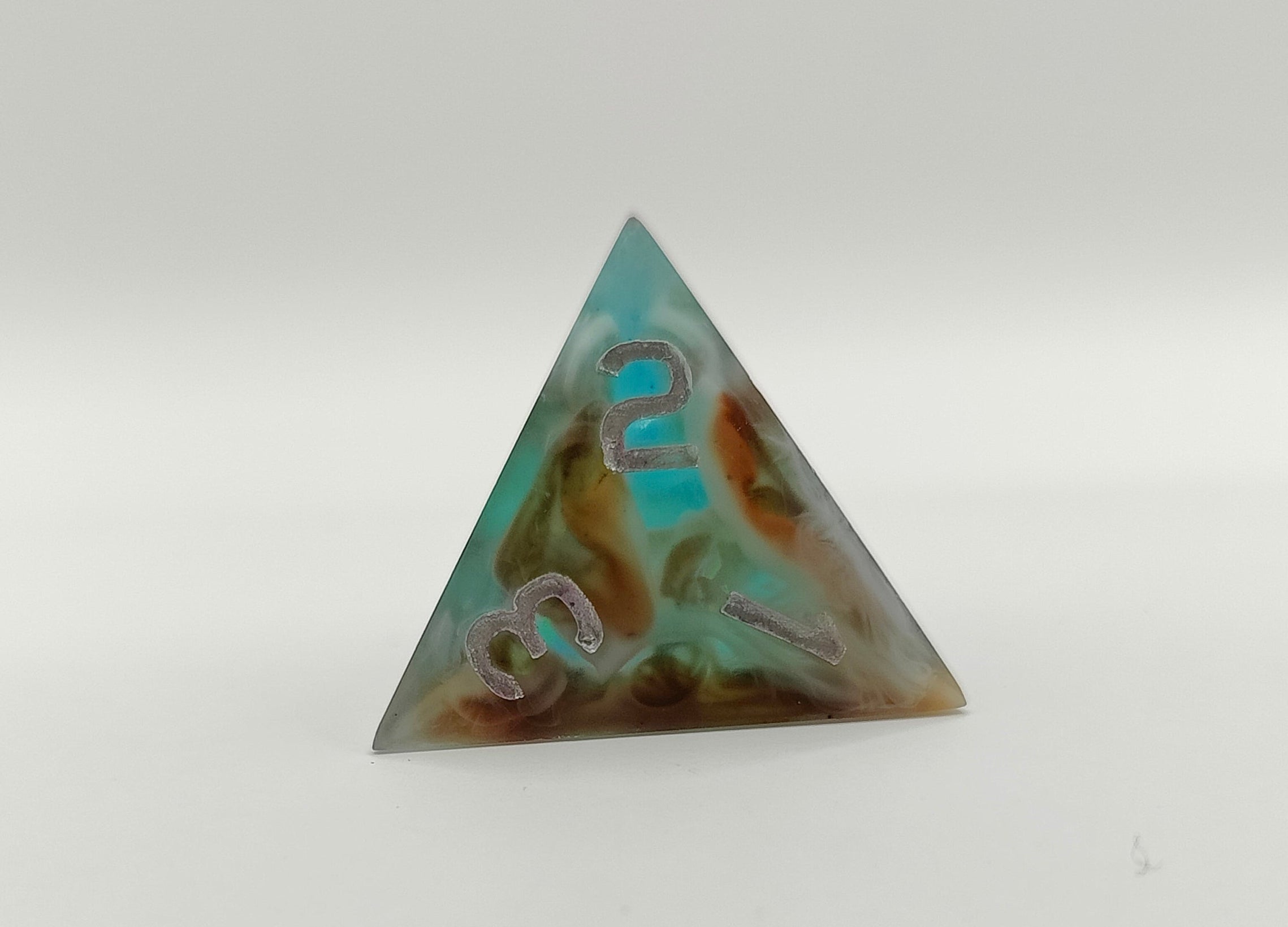 Handmade Single D4: Lagoon matte finish