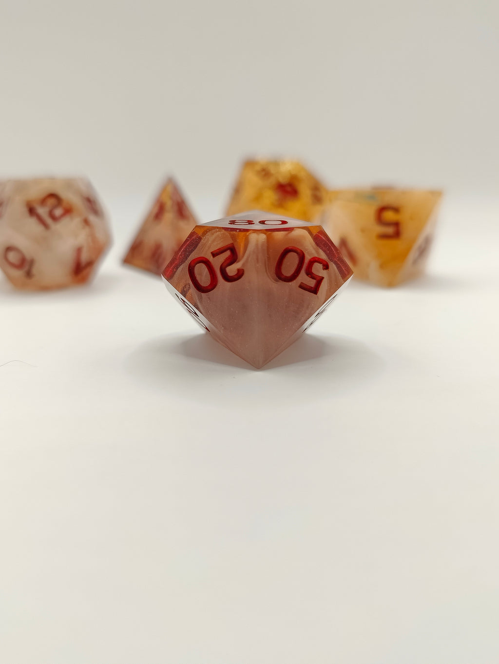 Handmade dice set: Mix and Match