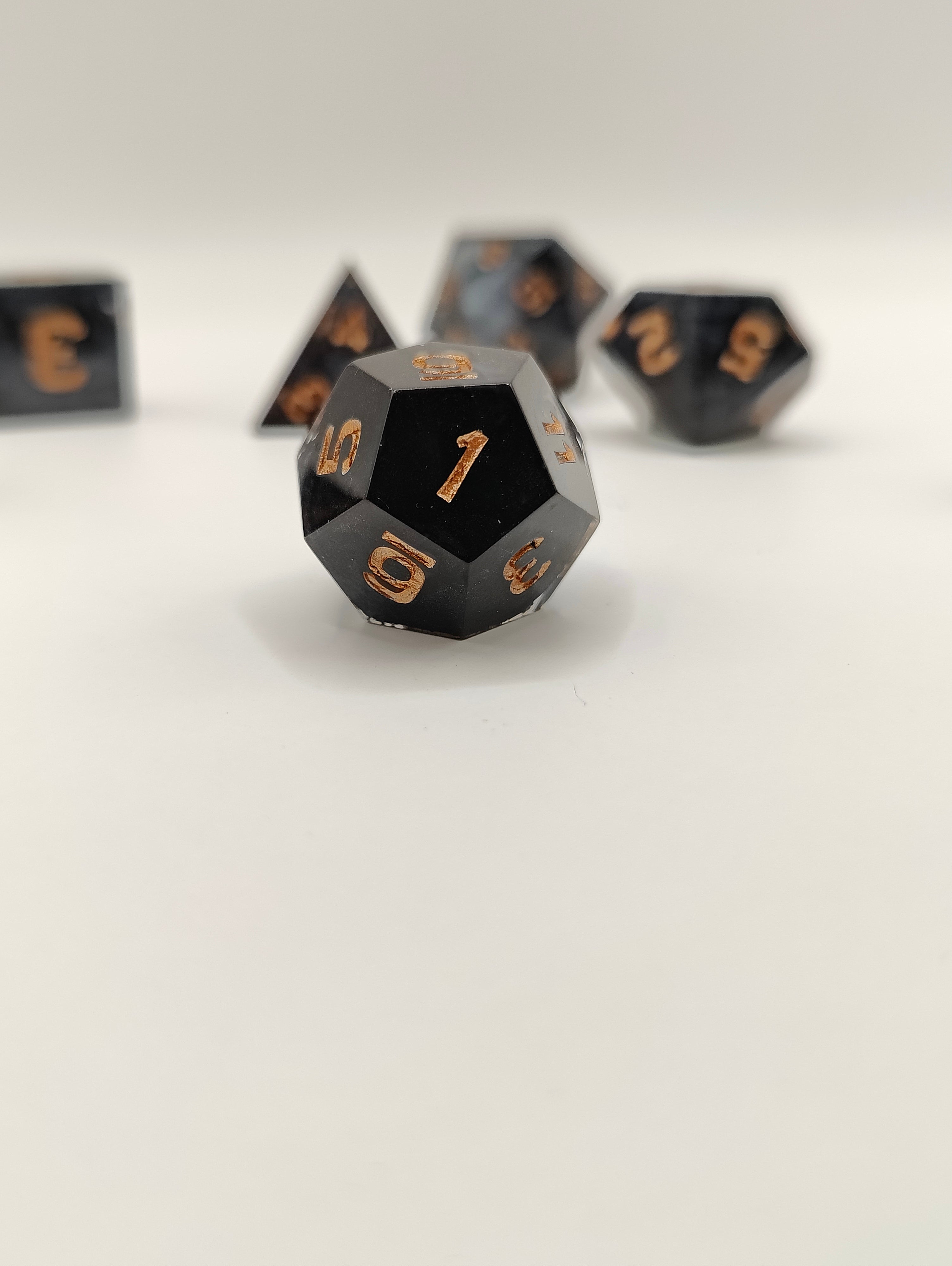 Handmade dice set: The expedition
