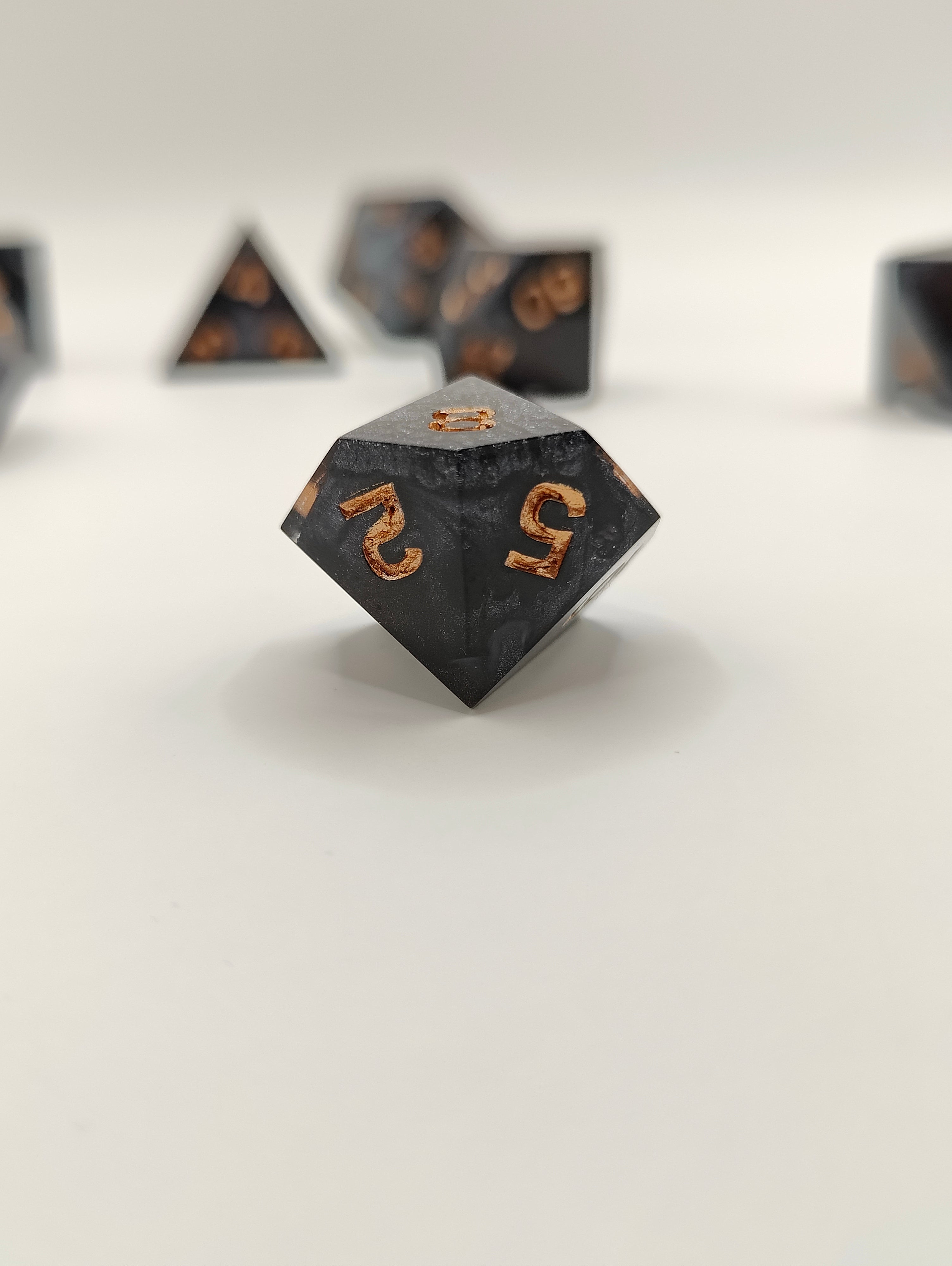 Handmade dice set: The expedition