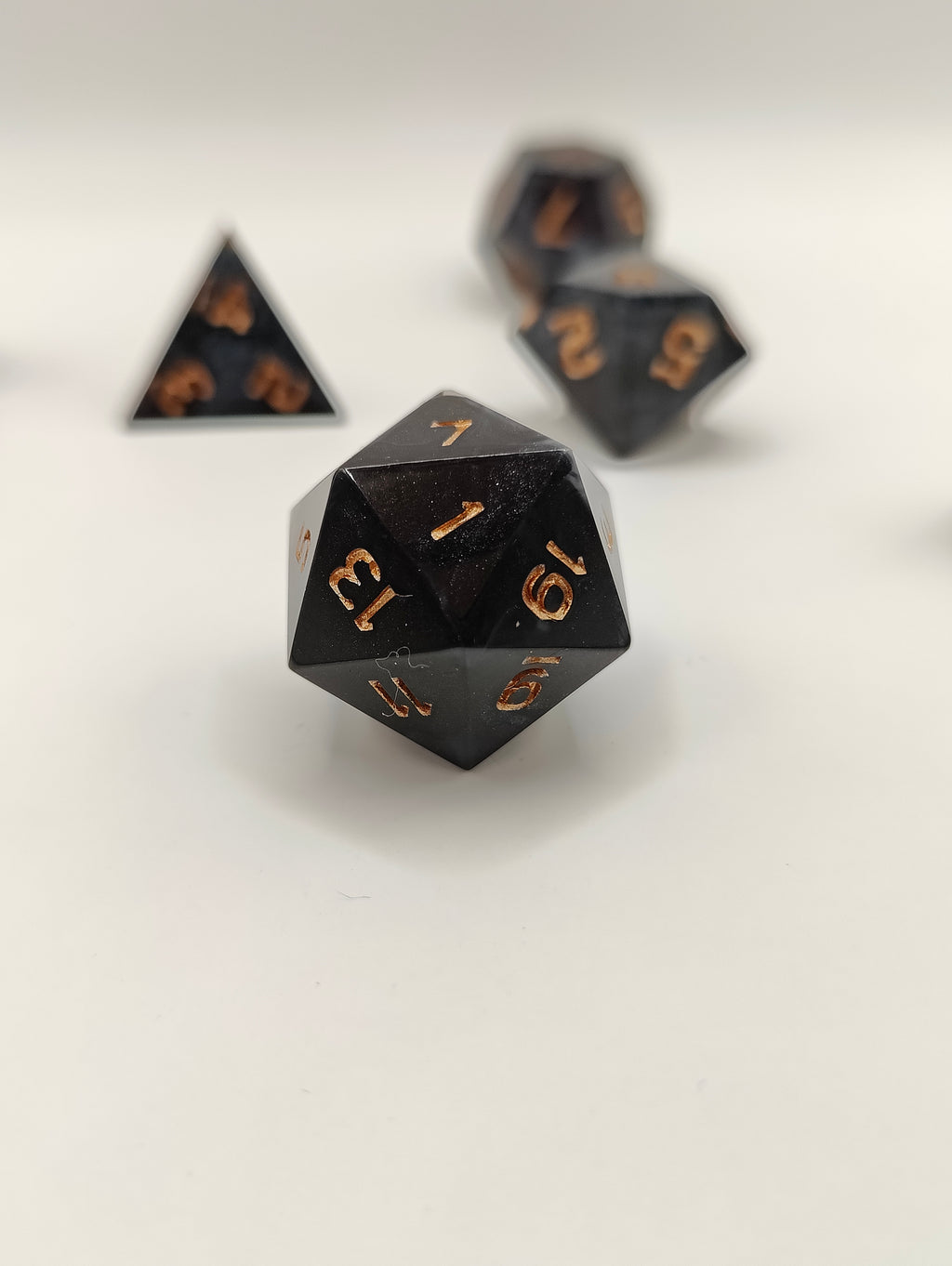 Handmade dice set: The expedition