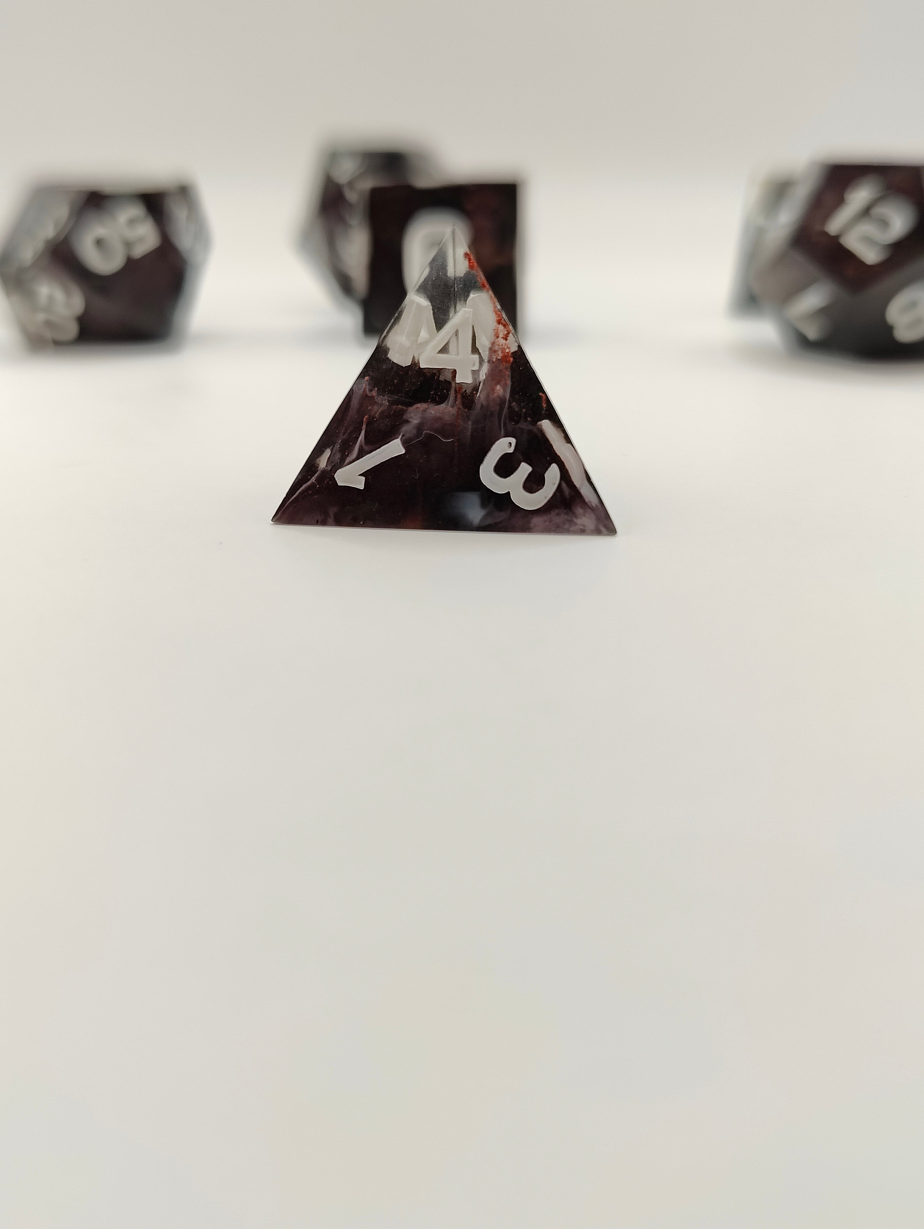 Handmade dice set: Astral sea
