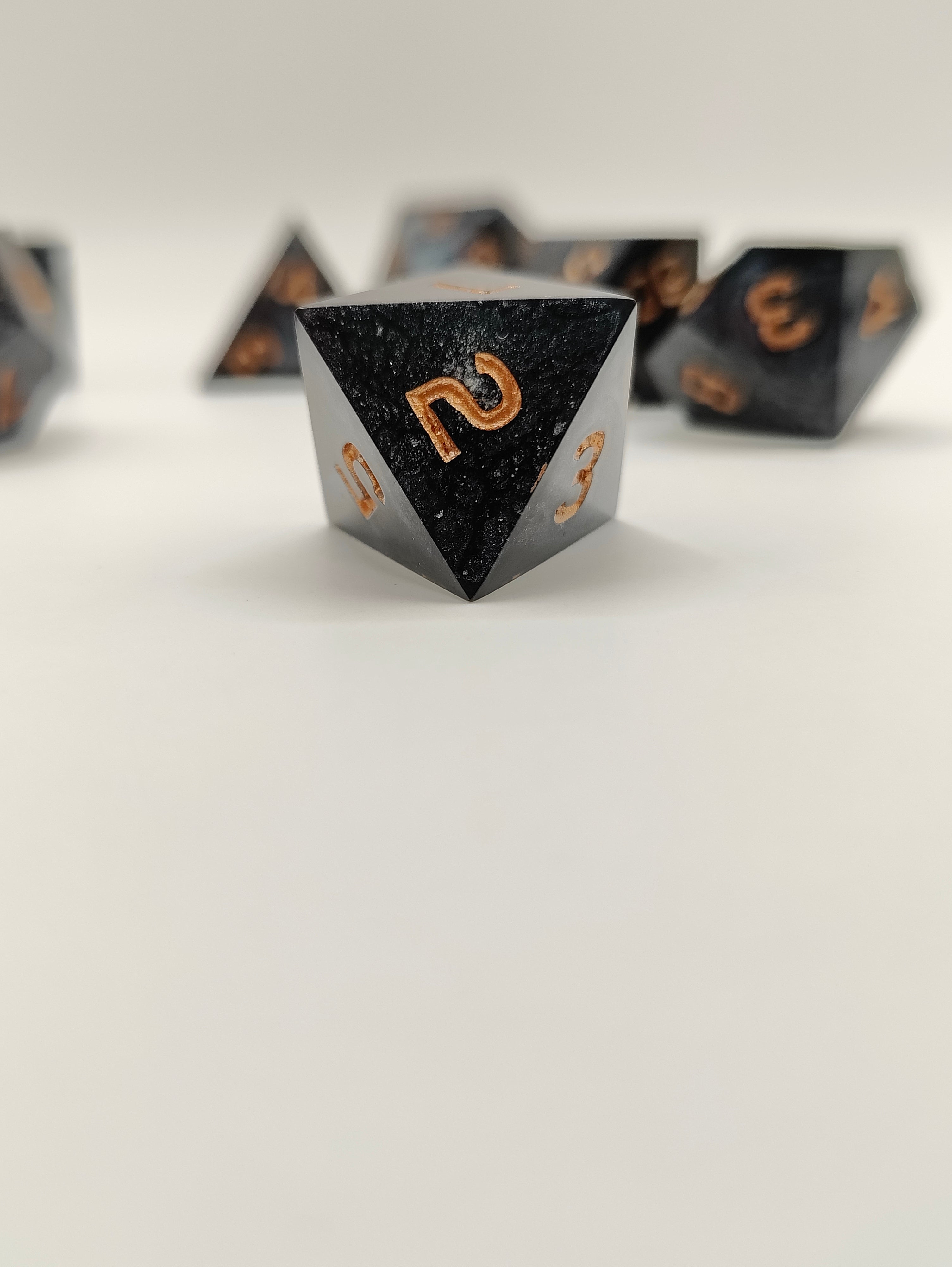 Handmade dice set: The expedition