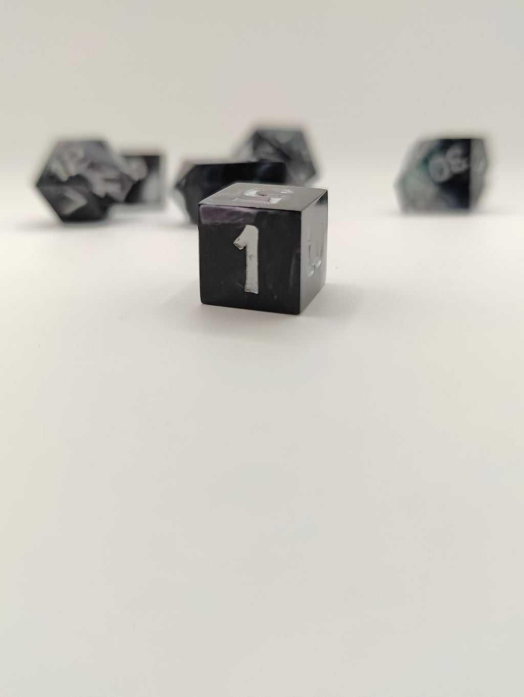 Mini dice set: Galactic cows